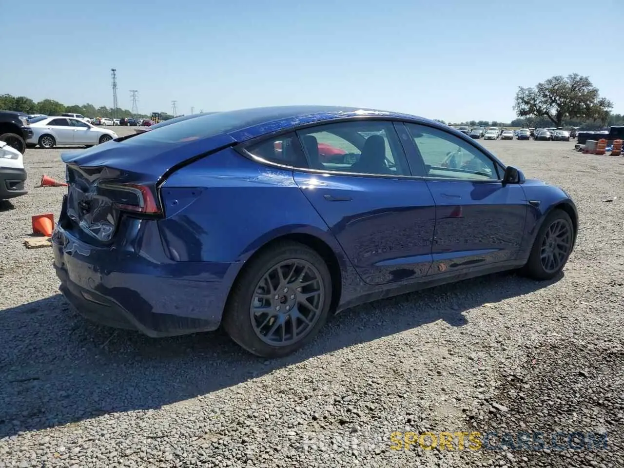 3 Photograph of a damaged car 5YJ3E1EB0RF811858 TESLA MODEL 3 2024