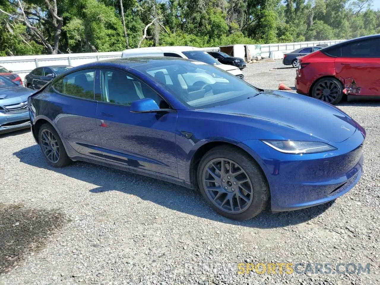4 Photograph of a damaged car 5YJ3E1EB0RF811858 TESLA MODEL 3 2024