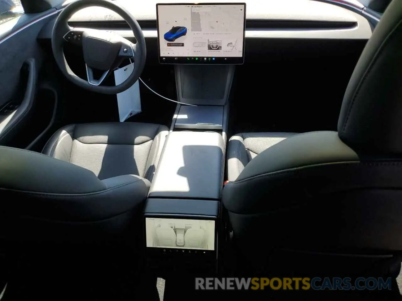8 Photograph of a damaged car 5YJ3E1EB0RF811858 TESLA MODEL 3 2024