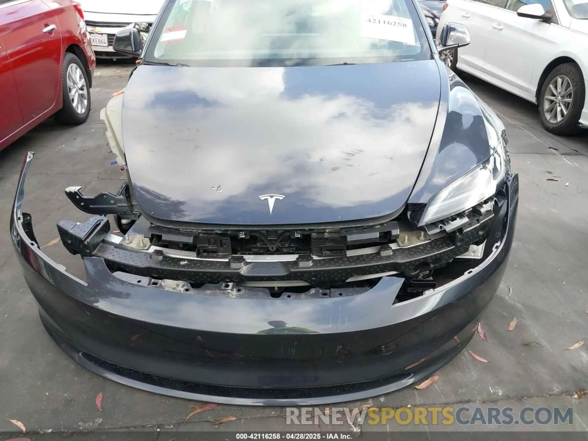 13 Photograph of a damaged car 5YJ3E1EB0RF812167 TESLA MODEL 3 2024