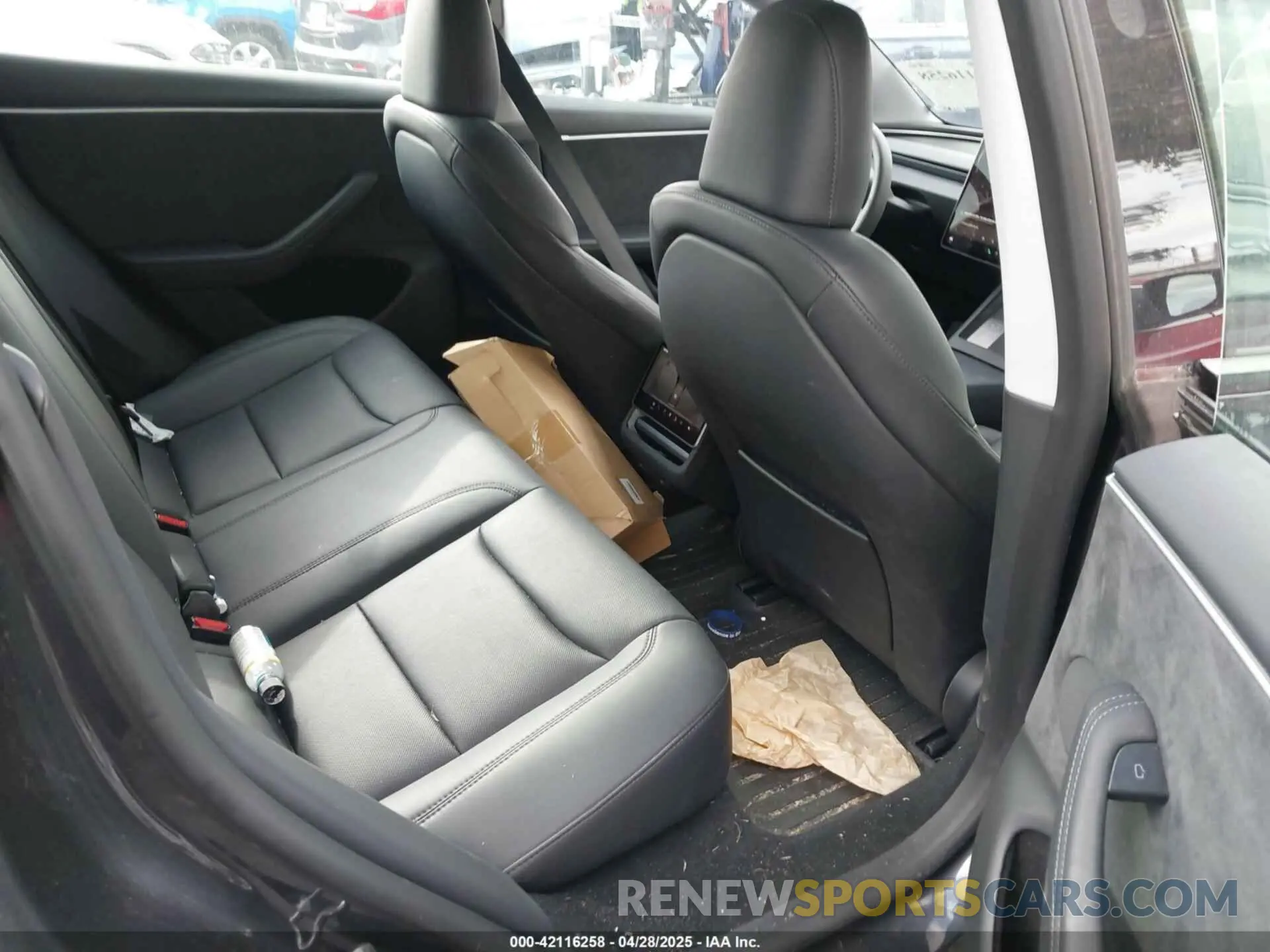 8 Photograph of a damaged car 5YJ3E1EB0RF812167 TESLA MODEL 3 2024