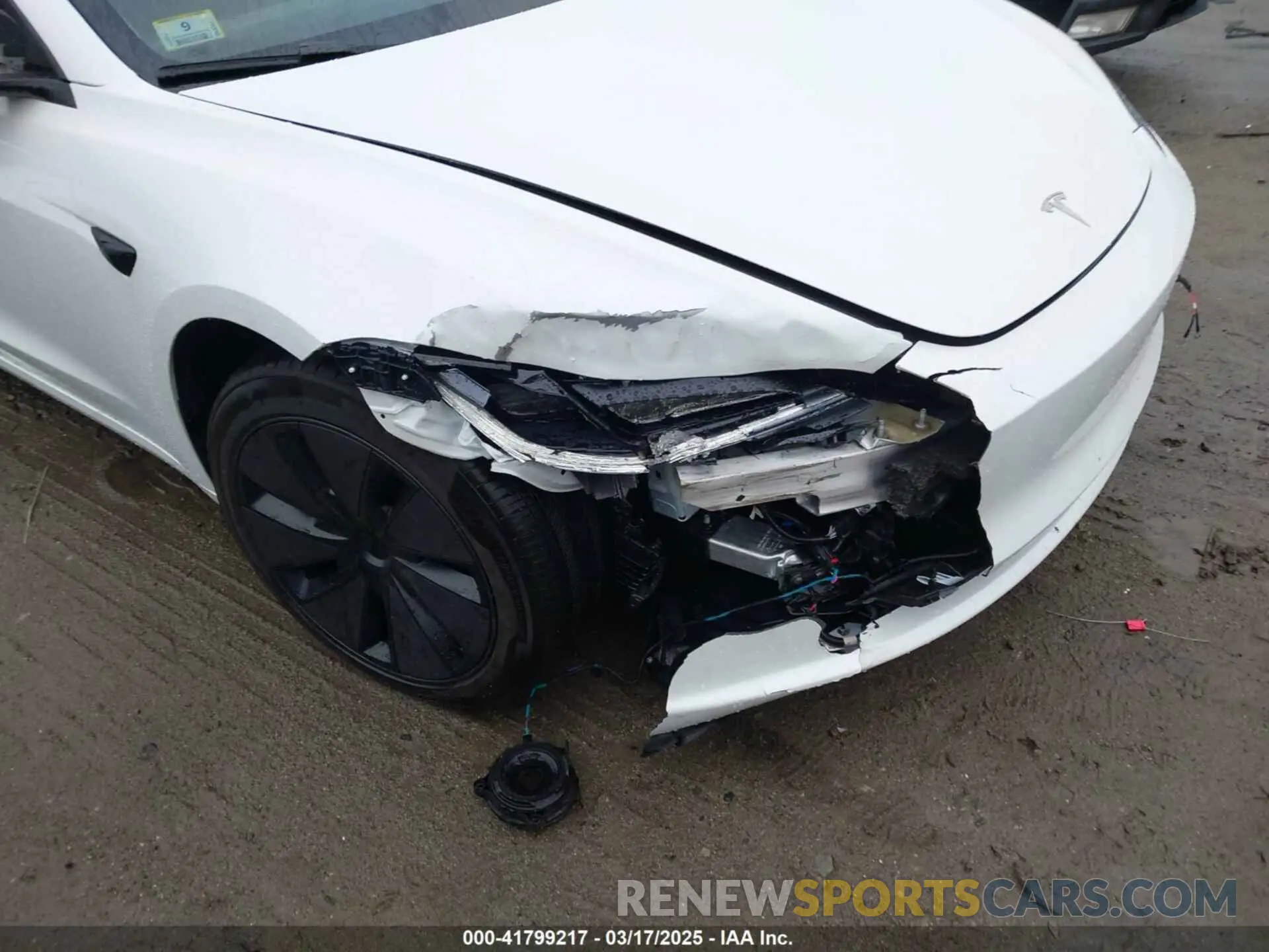 6 Photograph of a damaged car 5YJ3E1EB0RF812296 TESLA MODEL 3 2024