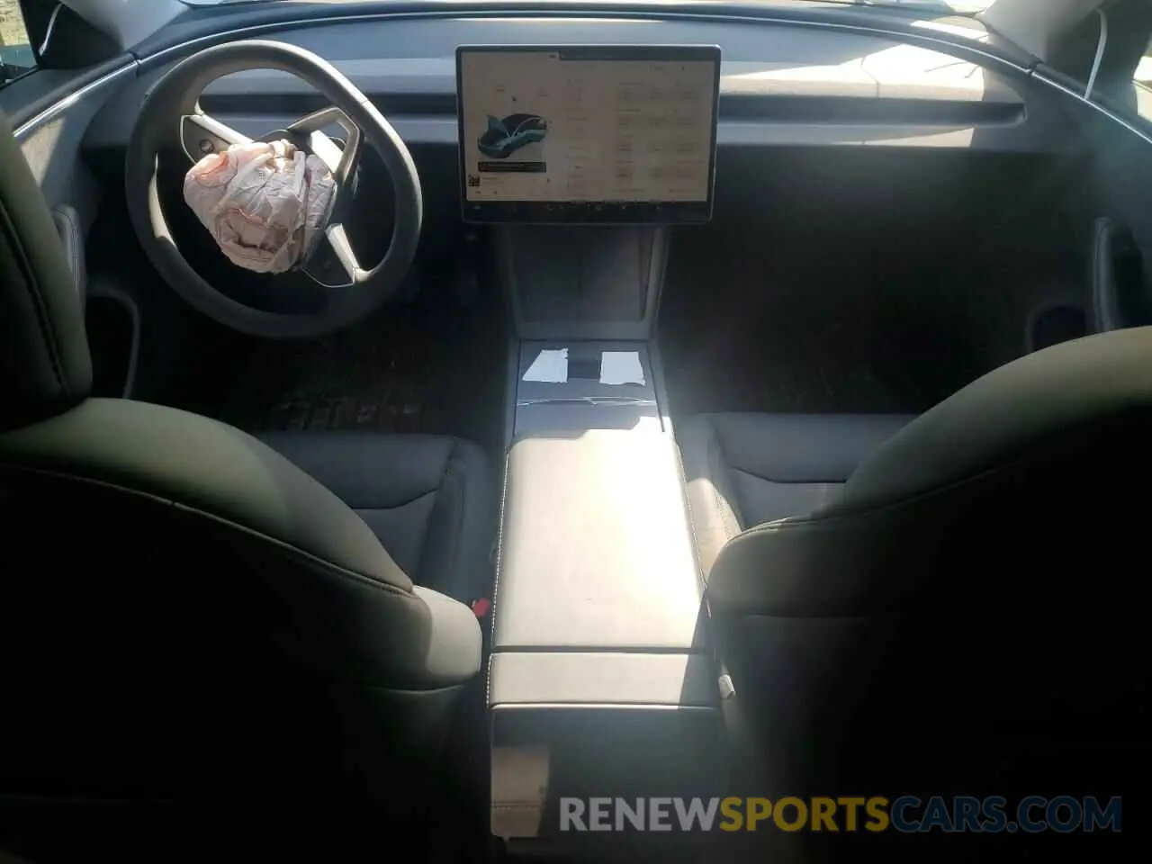 8 Photograph of a damaged car 5YJ3E1EB0RF822472 TESLA MODEL 3 2024