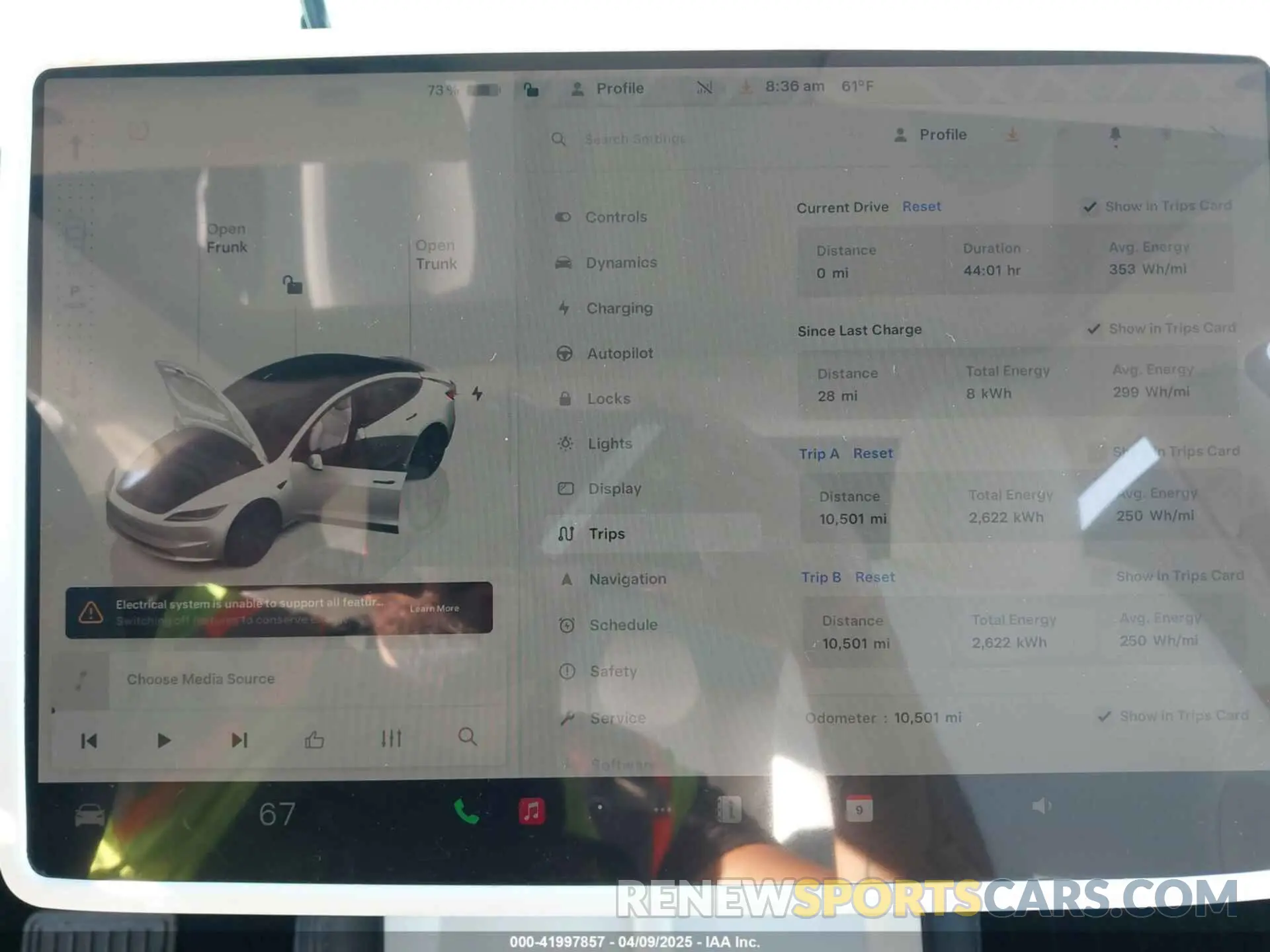 7 Photograph of a damaged car 5YJ3E1EB0RF822603 TESLA MODEL 3 2024