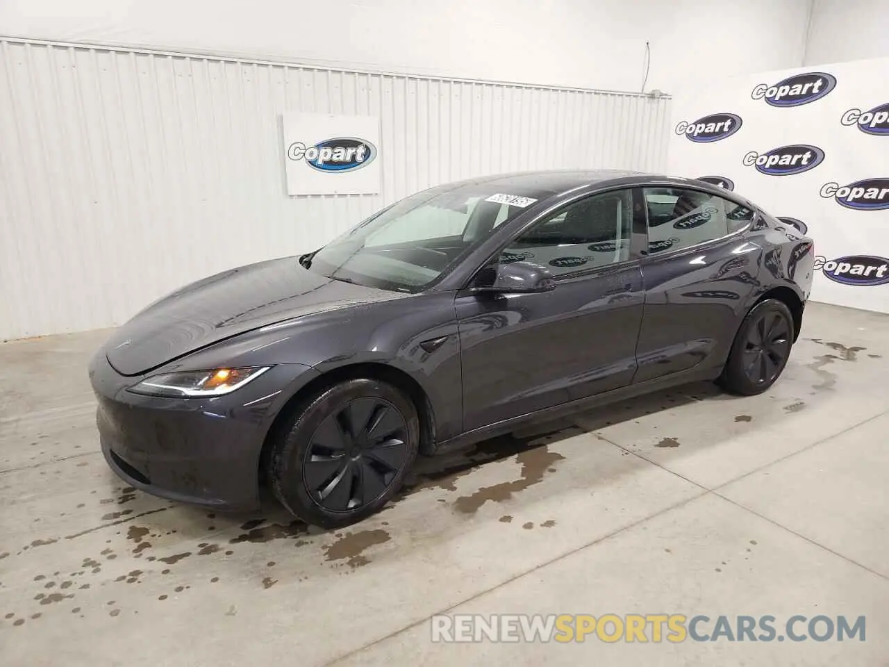 1 Photograph of a damaged car 5YJ3E1EB0RF844200 TESLA MODEL 3 2024