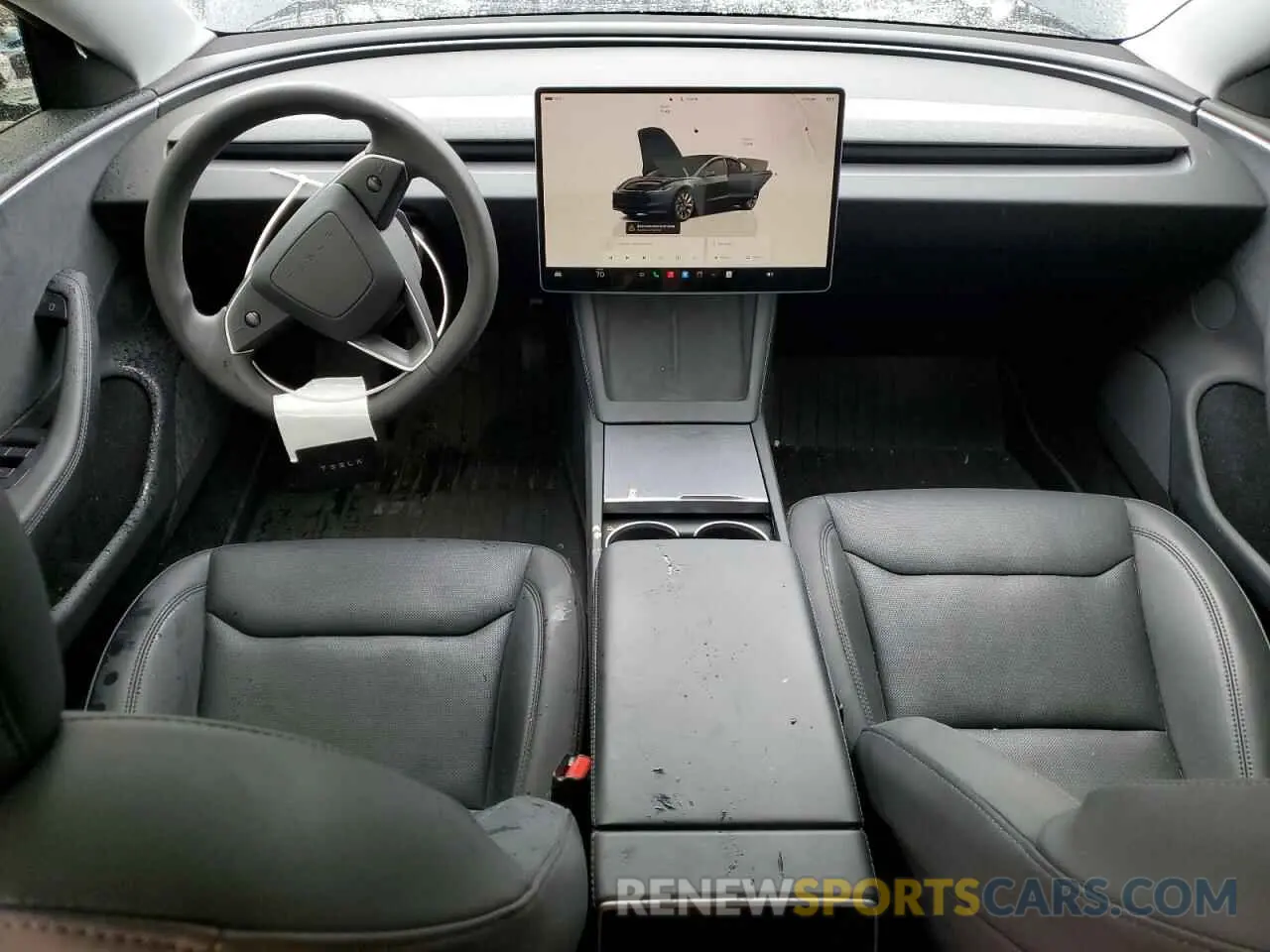 8 Photograph of a damaged car 5YJ3E1EB1RF722073 TESLA MODEL 3 2024