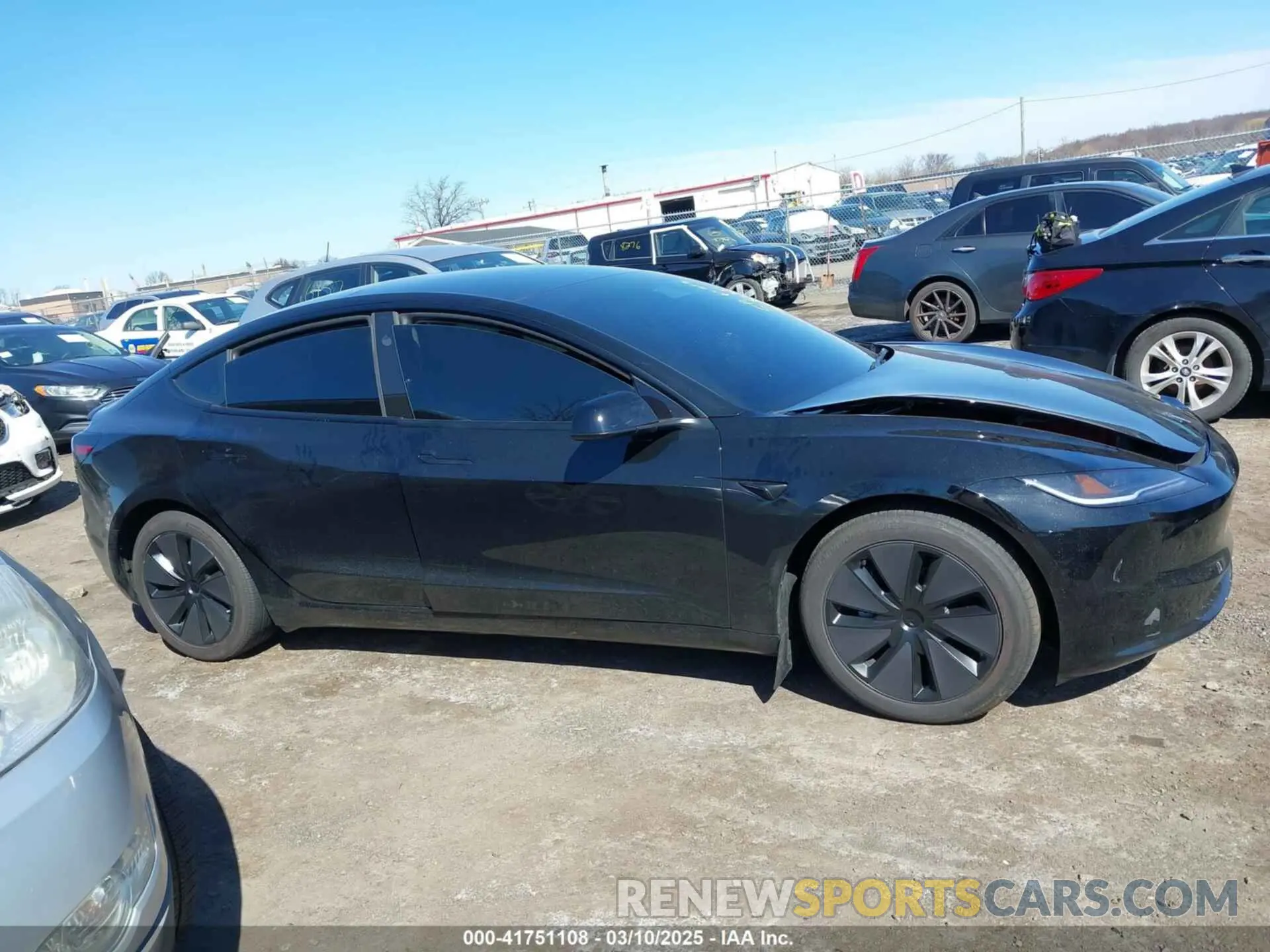 13 Photograph of a damaged car 5YJ3E1EB1RF730416 TESLA MODEL 3 2024