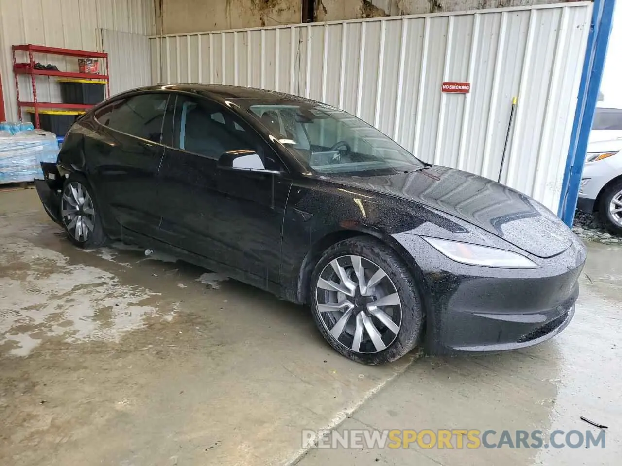 4 Photograph of a damaged car 5YJ3E1EB1RF735499 TESLA MODEL 3 2024