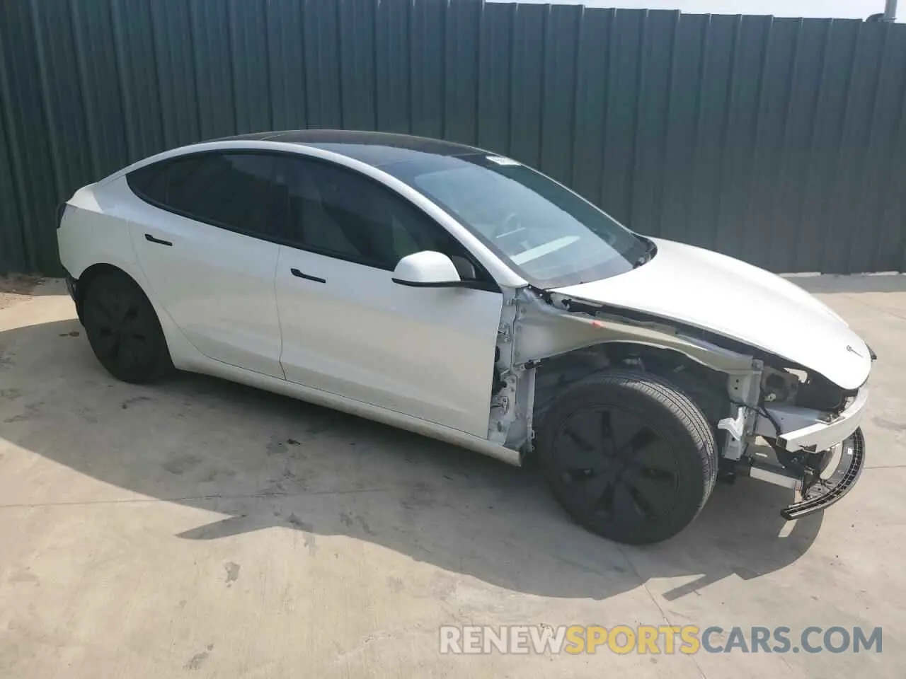 4 Photograph of a damaged car 5YJ3E1EB1RF755266 TESLA MODEL 3 2024