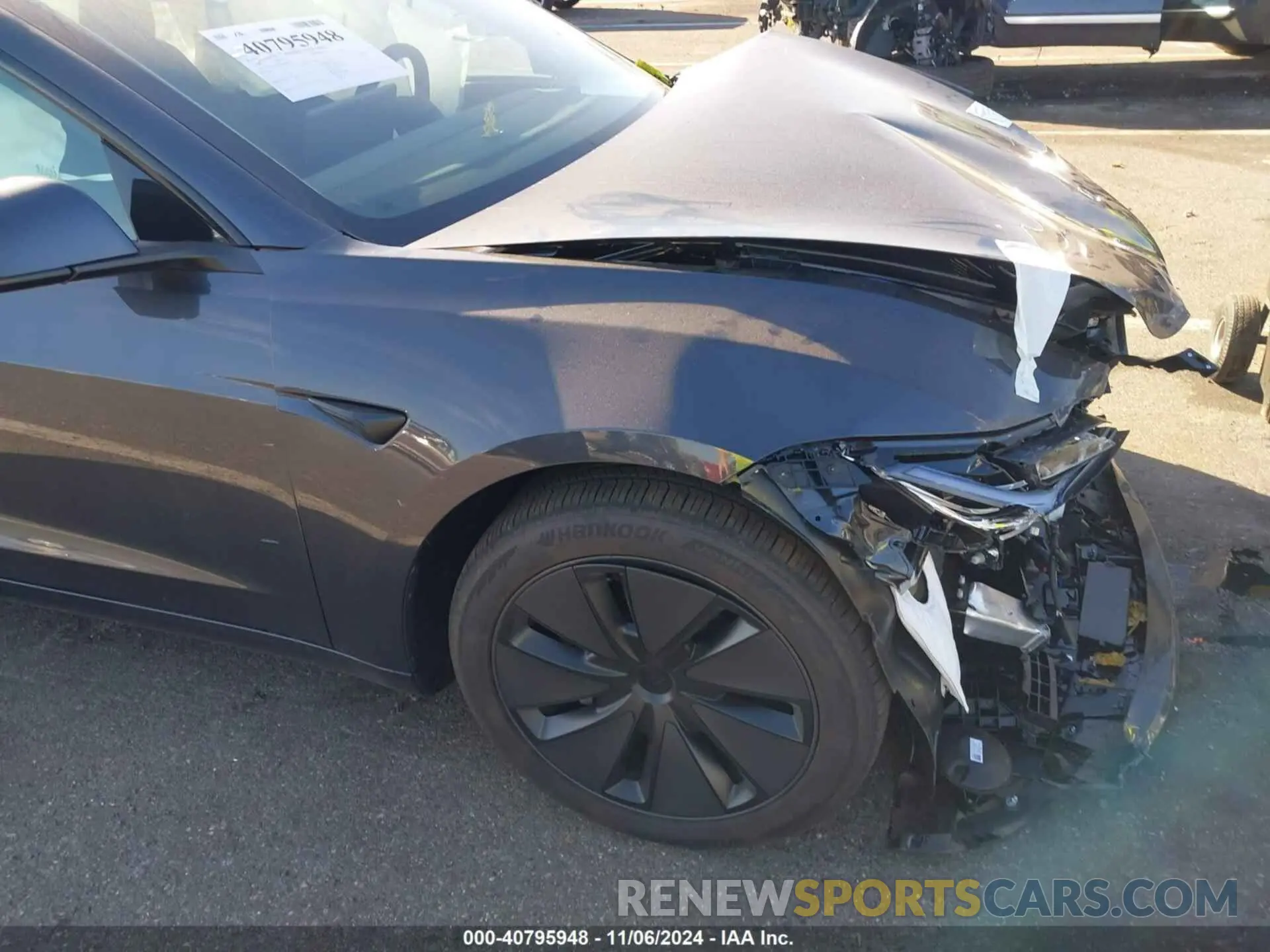 6 Photograph of a damaged car 5YJ3E1EB1RF787229 TESLA MODEL 3 2024