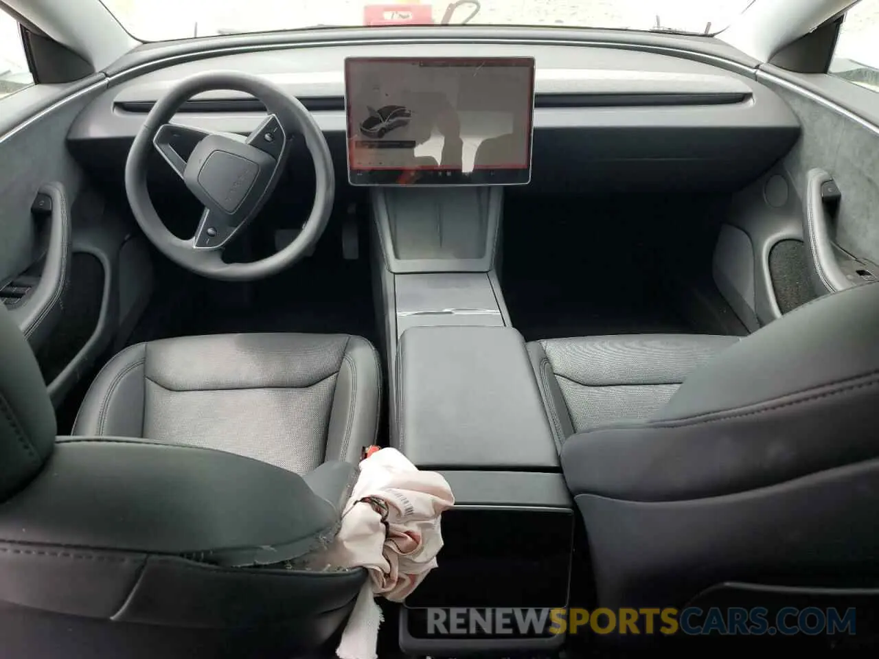 8 Photograph of a damaged car 5YJ3E1EB1RF789756 TESLA MODEL 3 2024