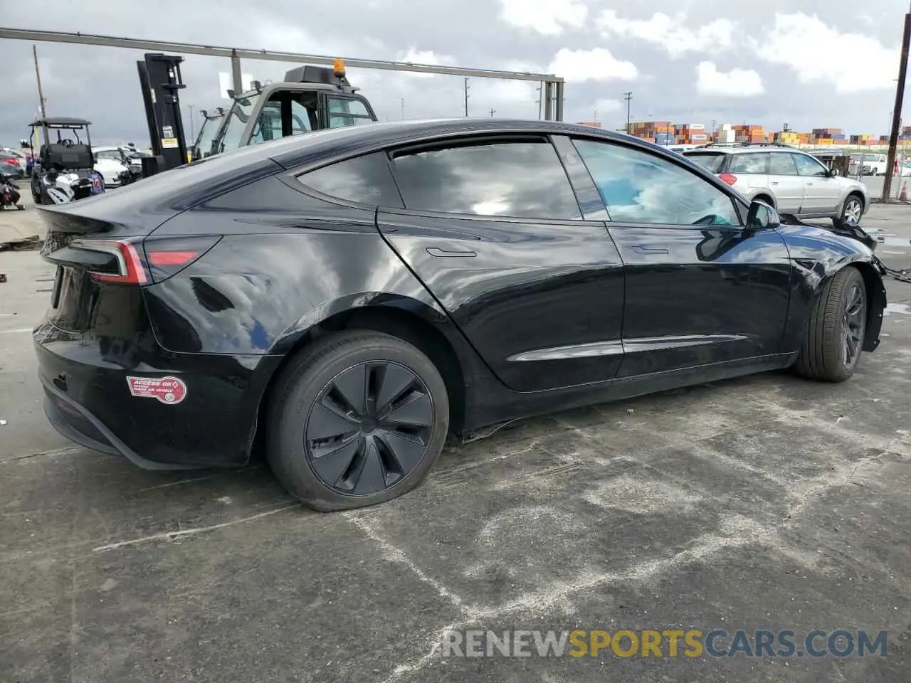 3 Photograph of a damaged car 5YJ3E1EB1RF792222 TESLA MODEL 3 2024