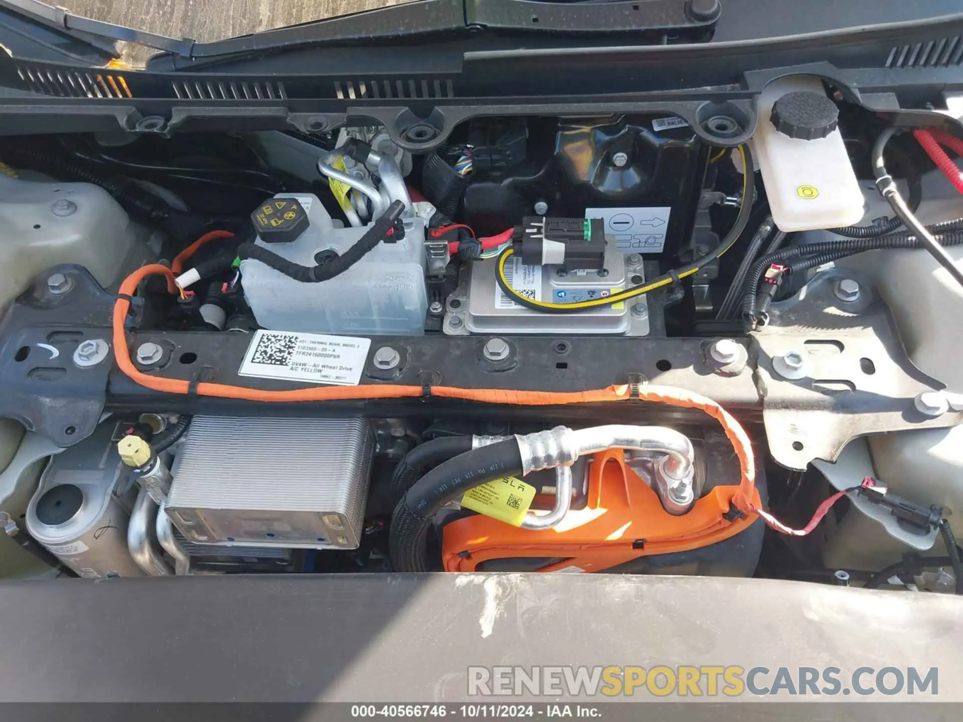 10 Photograph of a damaged car 5YJ3E1EB1RF792558 TESLA MODEL 3 2024