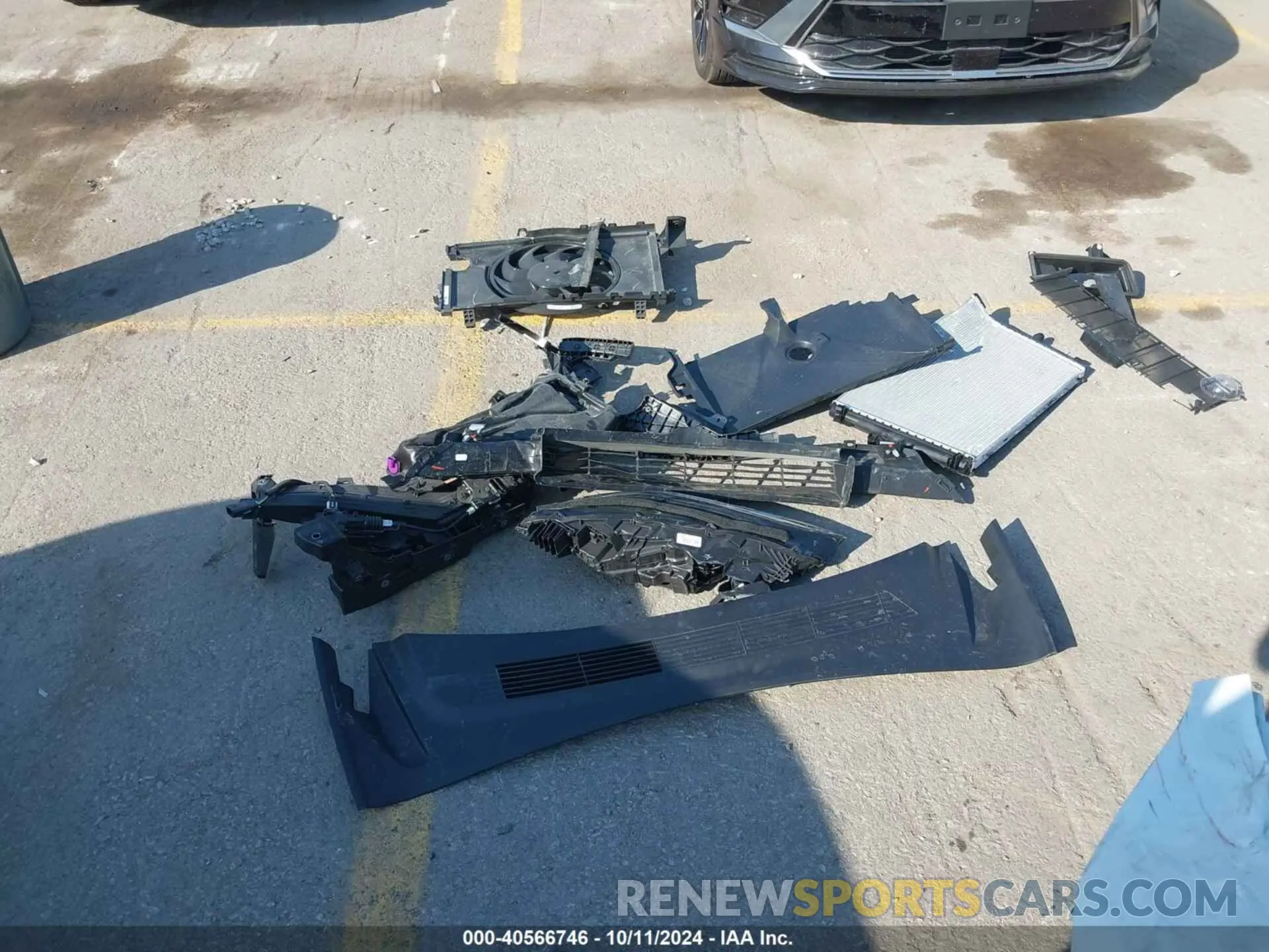 11 Photograph of a damaged car 5YJ3E1EB1RF792558 TESLA MODEL 3 2024