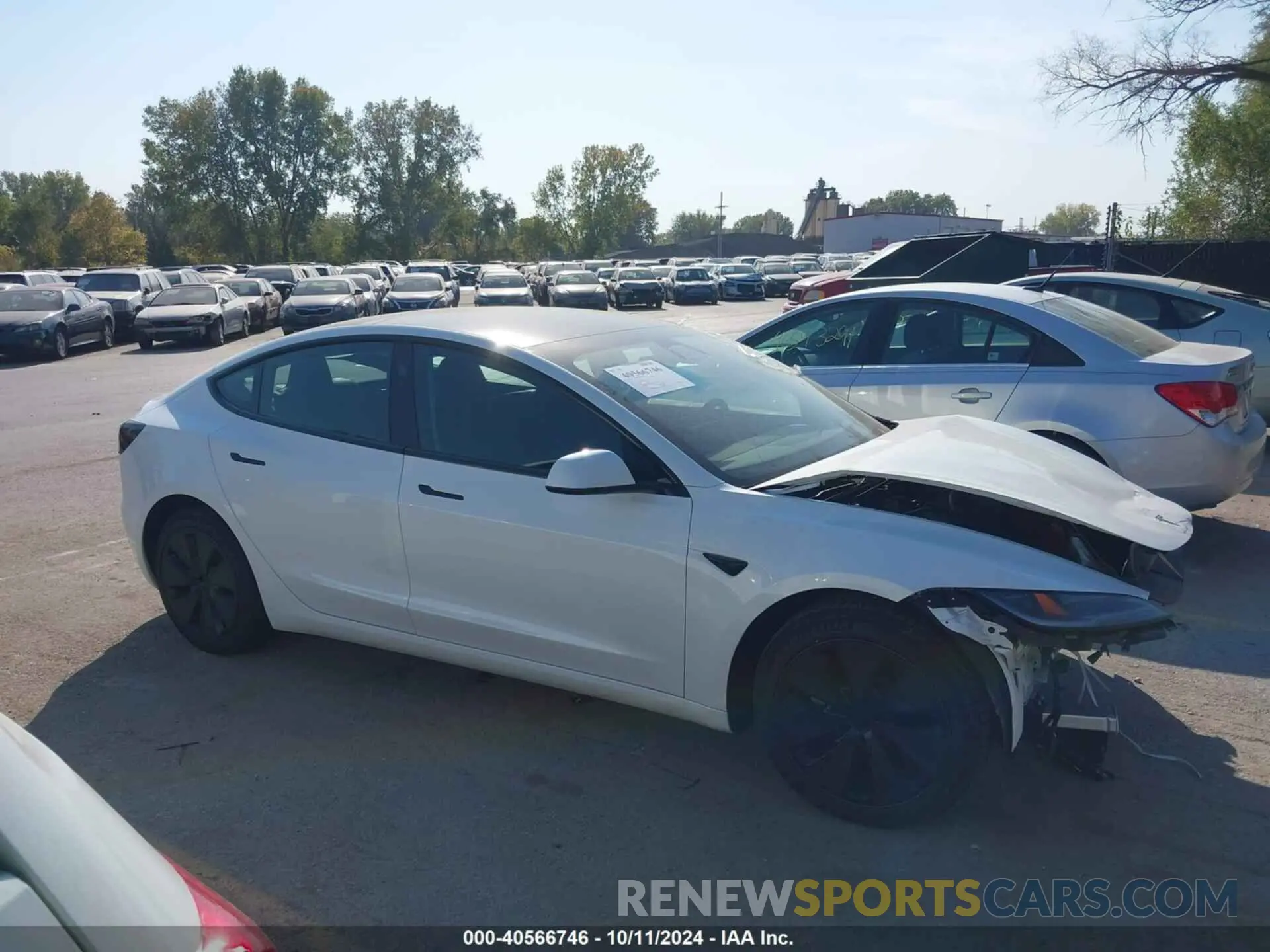 13 Photograph of a damaged car 5YJ3E1EB1RF792558 TESLA MODEL 3 2024