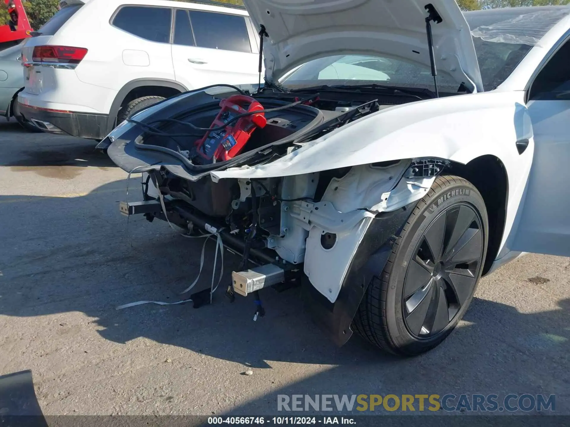 6 Photograph of a damaged car 5YJ3E1EB1RF792558 TESLA MODEL 3 2024