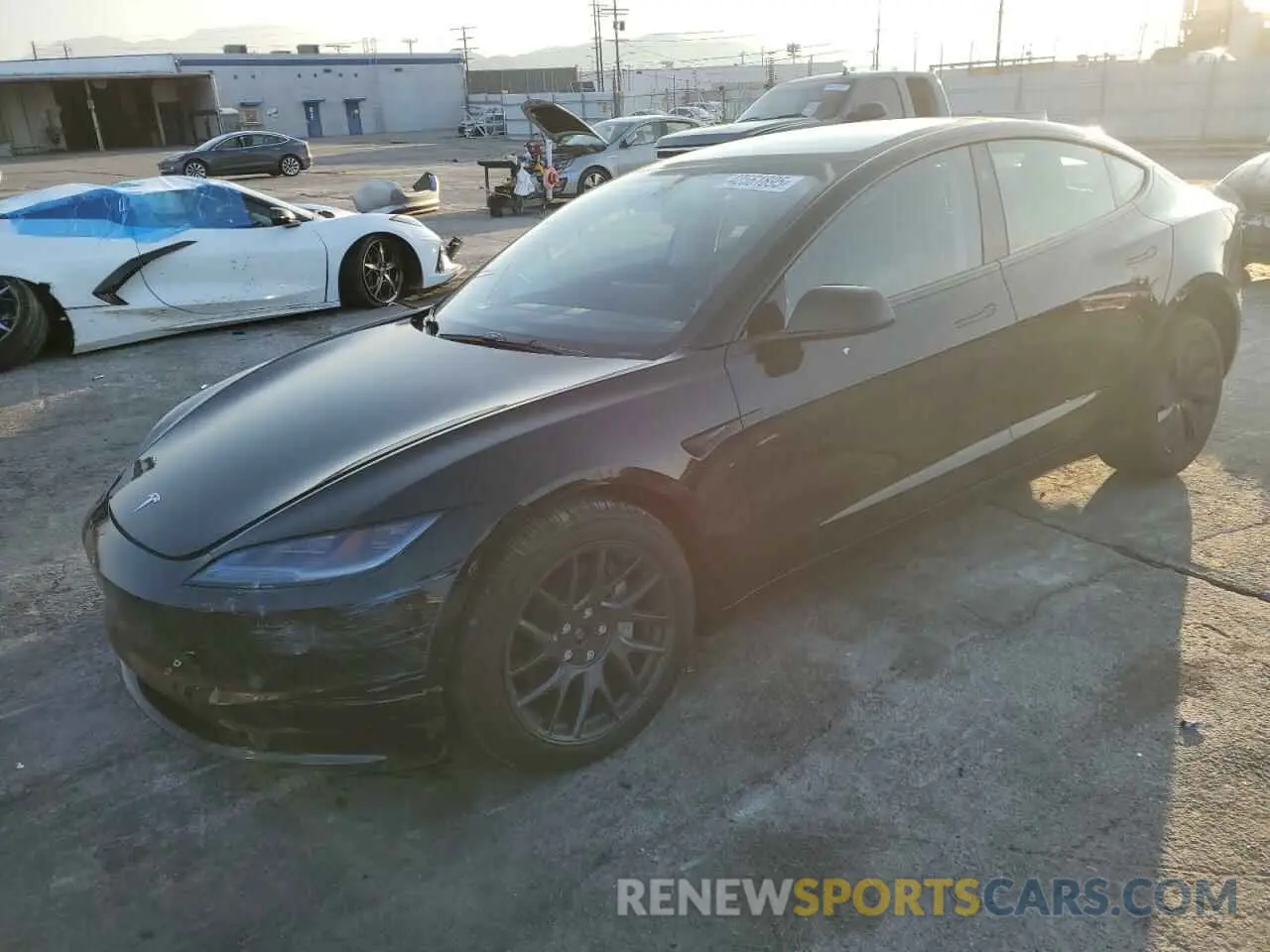 1 Photograph of a damaged car 5YJ3E1EB1RF799493 TESLA MODEL 3 2024