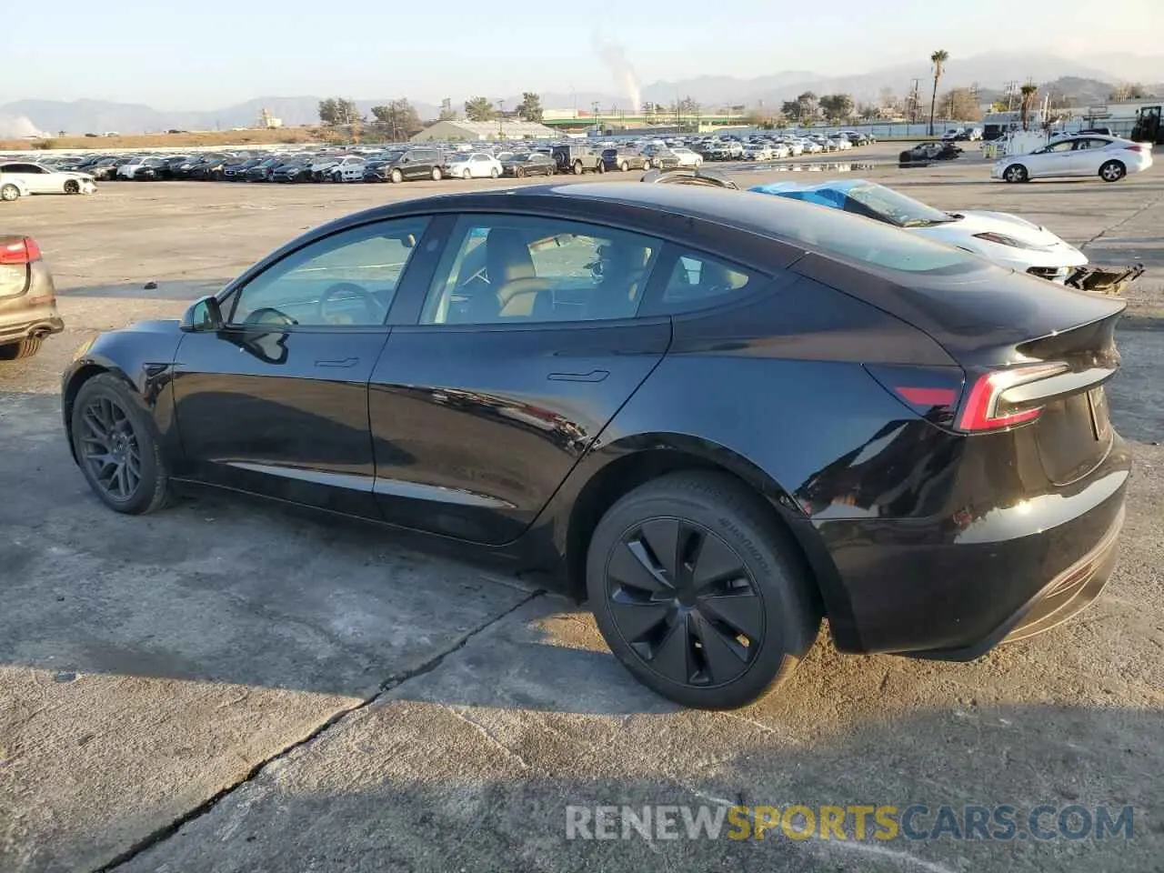 2 Photograph of a damaged car 5YJ3E1EB1RF799493 TESLA MODEL 3 2024