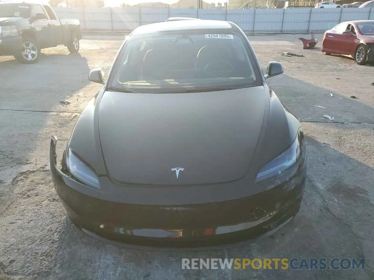5 Photograph of a damaged car 5YJ3E1EB1RF799493 TESLA MODEL 3 2024
