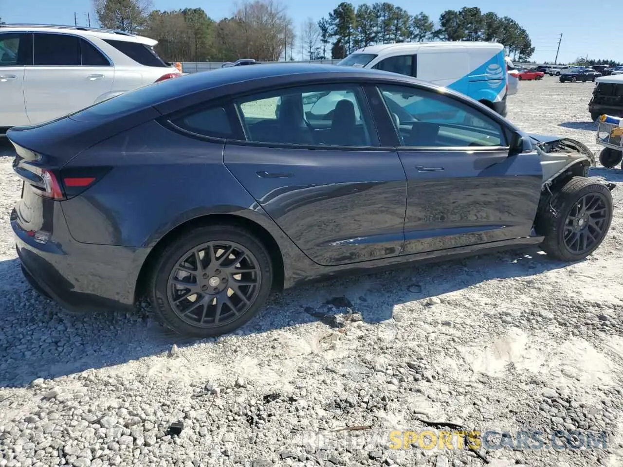 3 Photograph of a damaged car 5YJ3E1EB1RF799509 TESLA MODEL 3 2024
