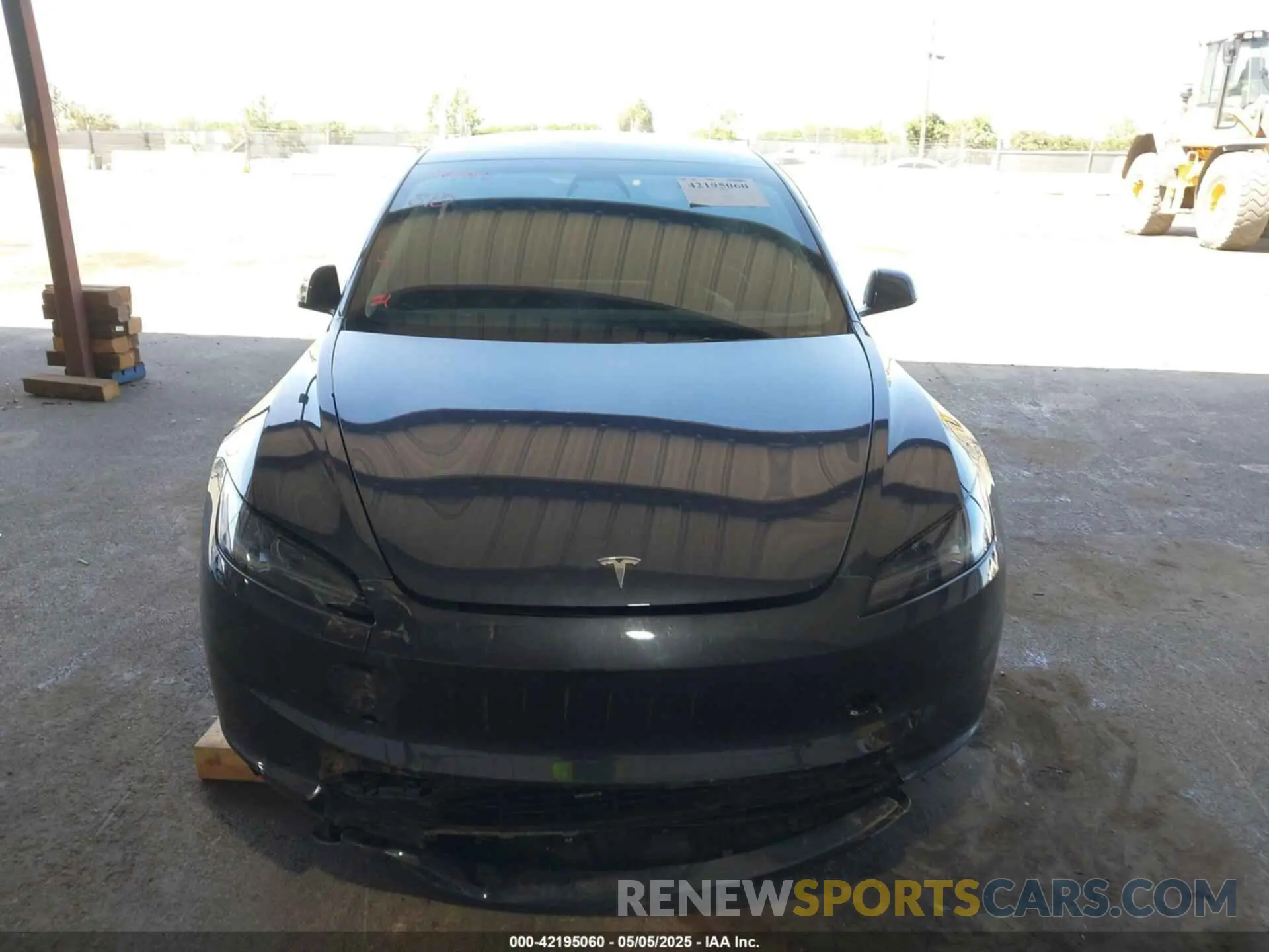 6 Photograph of a damaged car 5YJ3E1EB1RF816244 TESLA MODEL 3 2024