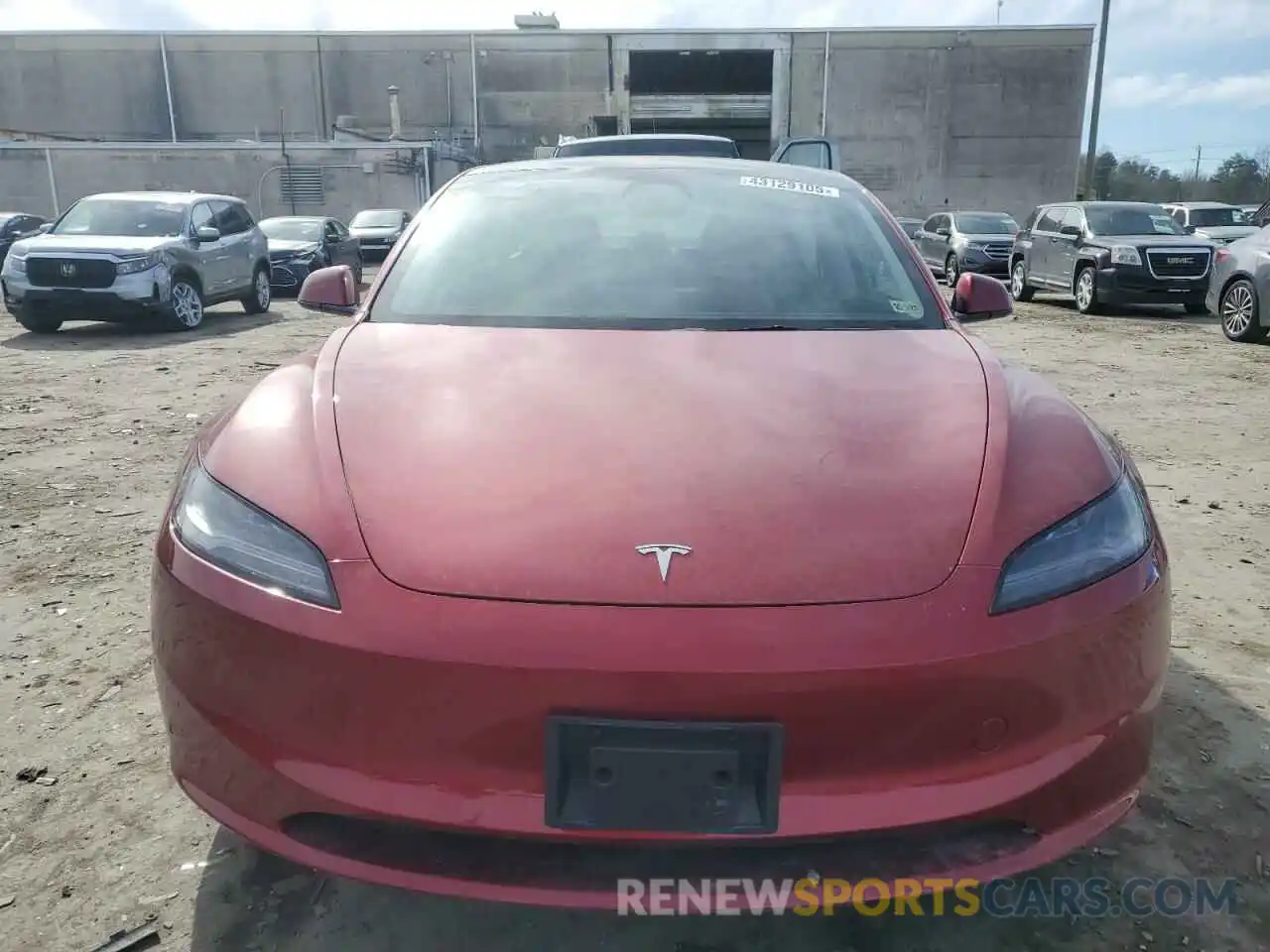 5 Photograph of a damaged car 5YJ3E1EB1RF817345 TESLA MODEL 3 2024