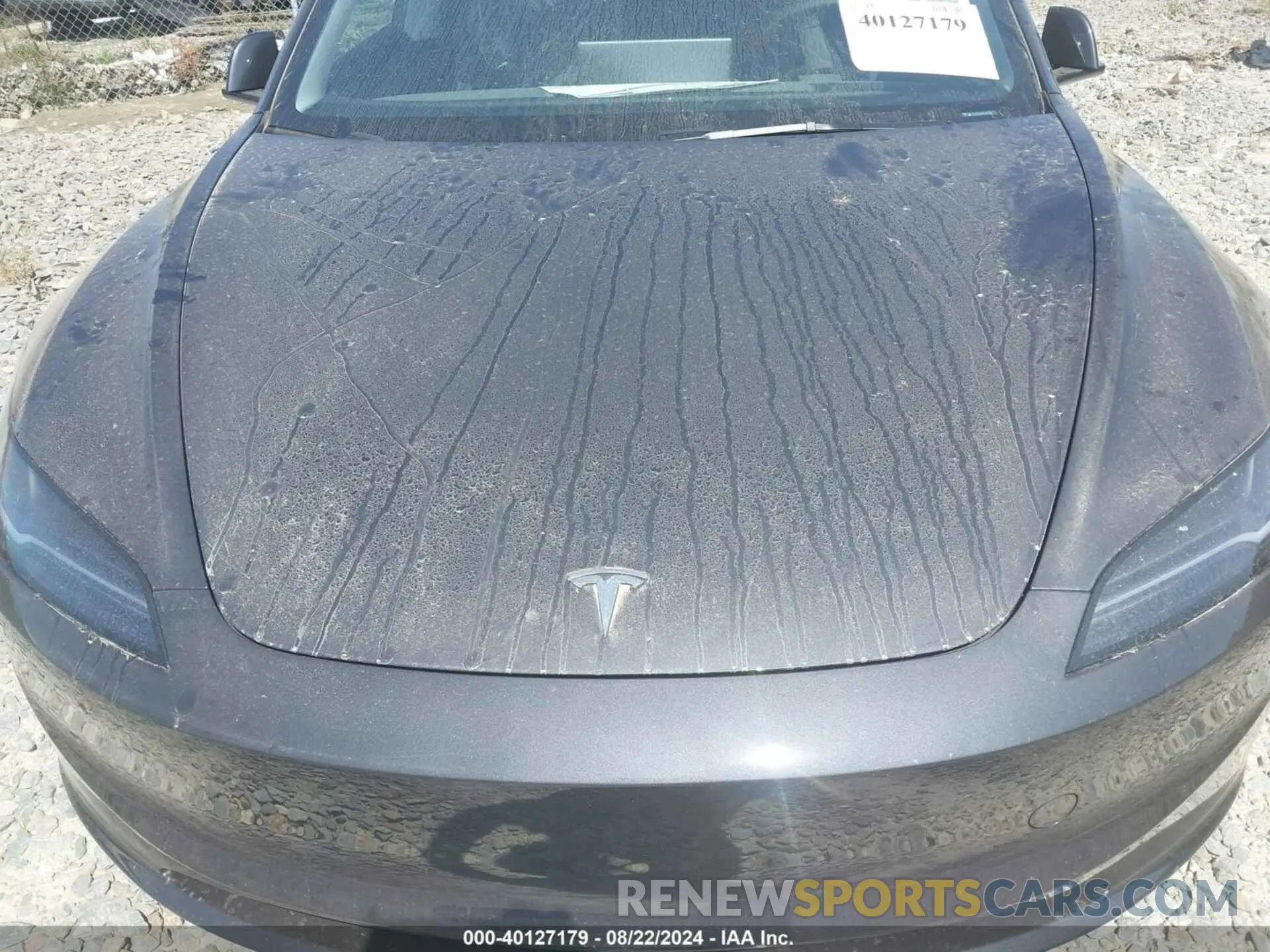10 Photograph of a damaged car 5YJ3E1EB1RF821198 TESLA MODEL 3 2024