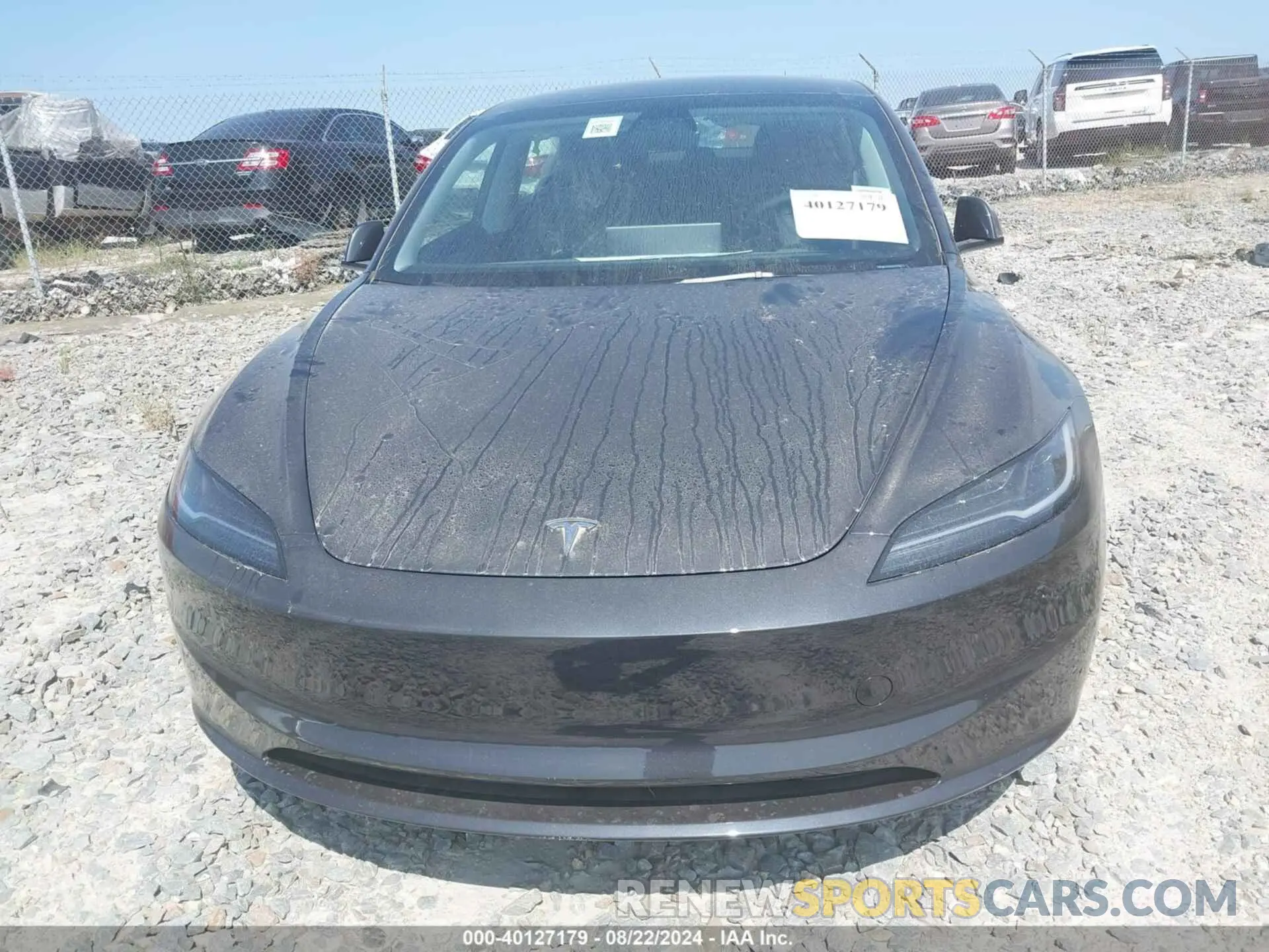 6 Photograph of a damaged car 5YJ3E1EB1RF821198 TESLA MODEL 3 2024