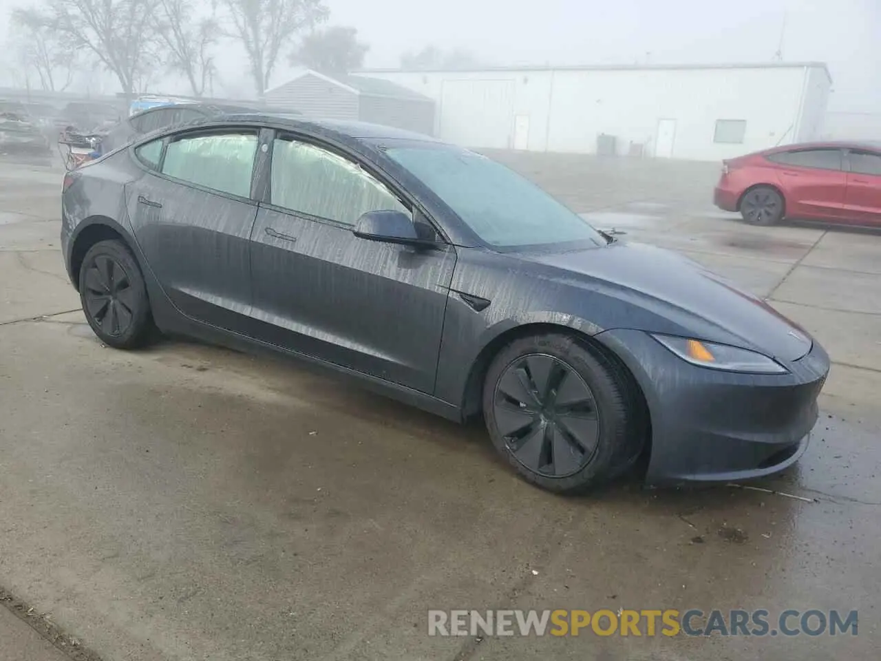 4 Photograph of a damaged car 5YJ3E1EB2RF734247 TESLA MODEL 3 2024