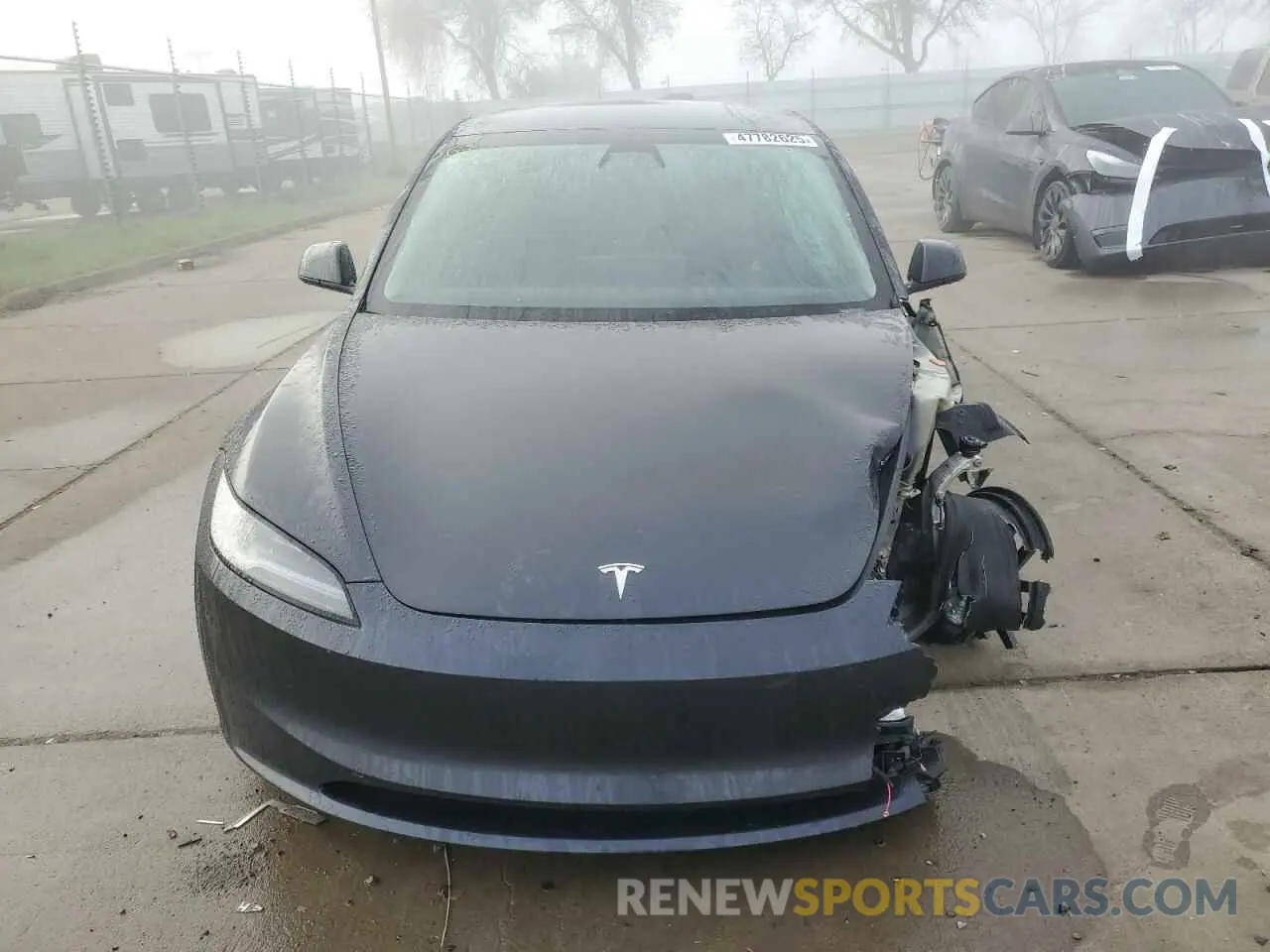 5 Photograph of a damaged car 5YJ3E1EB2RF734247 TESLA MODEL 3 2024