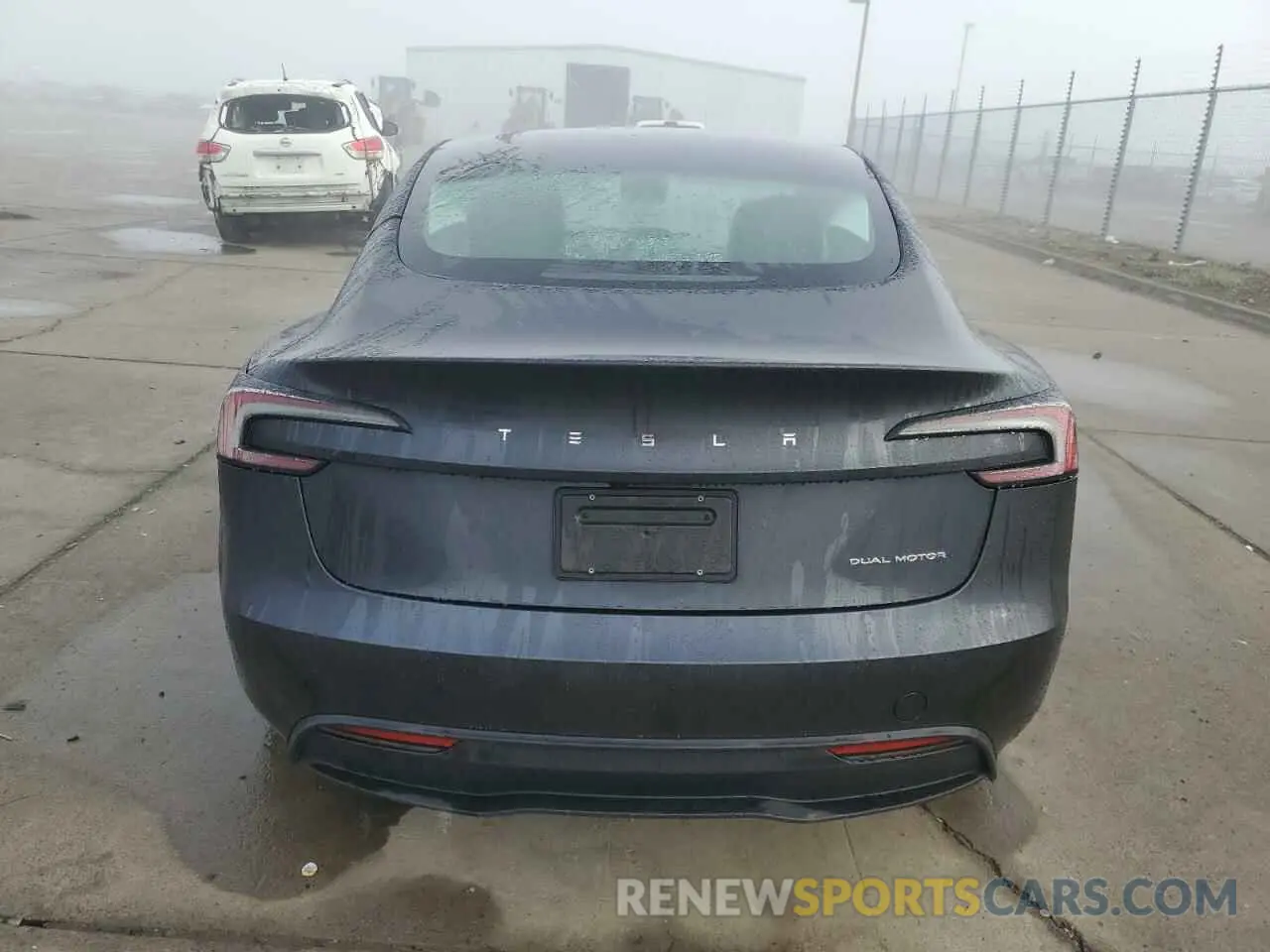 6 Photograph of a damaged car 5YJ3E1EB2RF734247 TESLA MODEL 3 2024