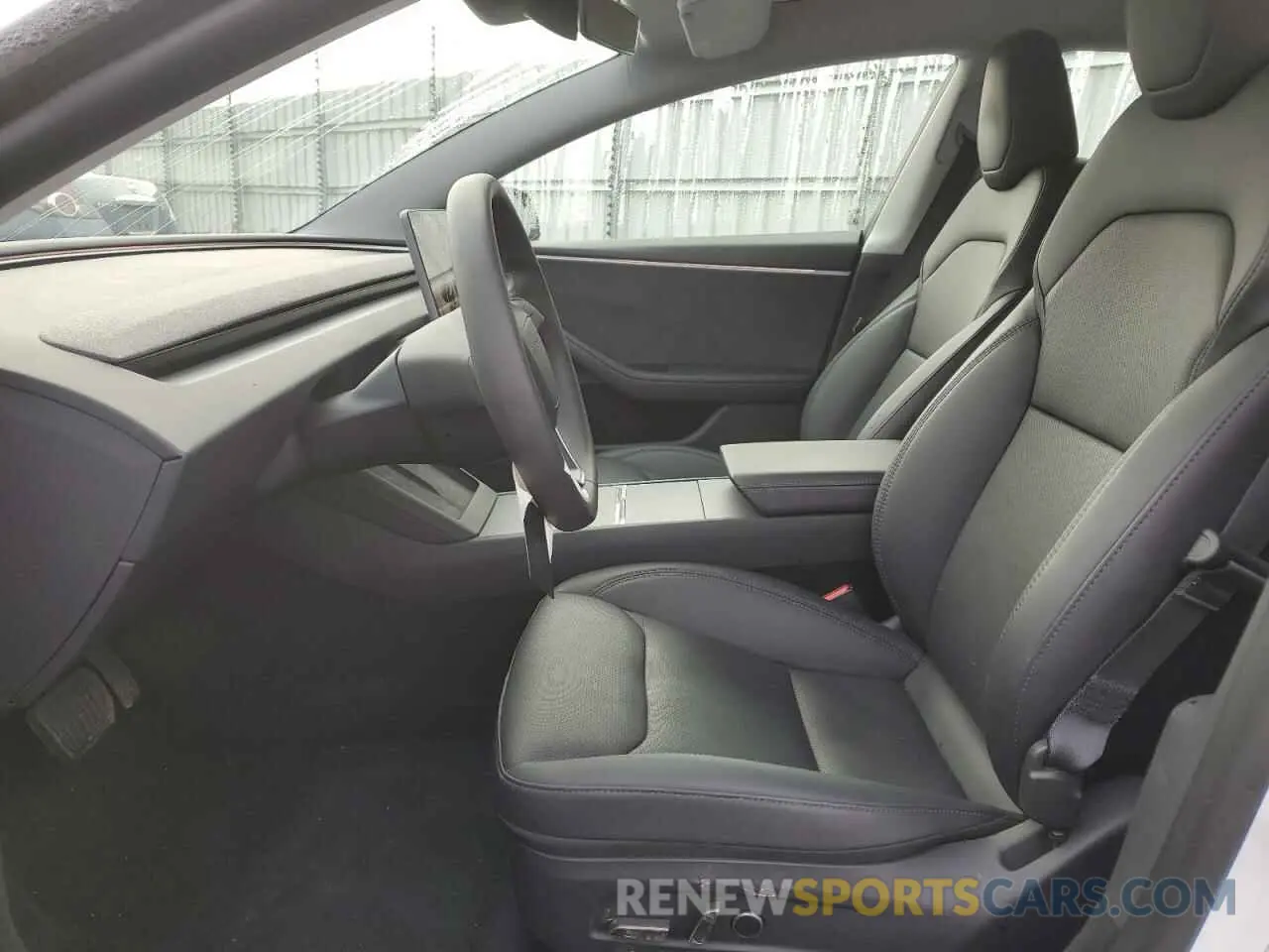 7 Photograph of a damaged car 5YJ3E1EB2RF758662 TESLA MODEL 3 2024