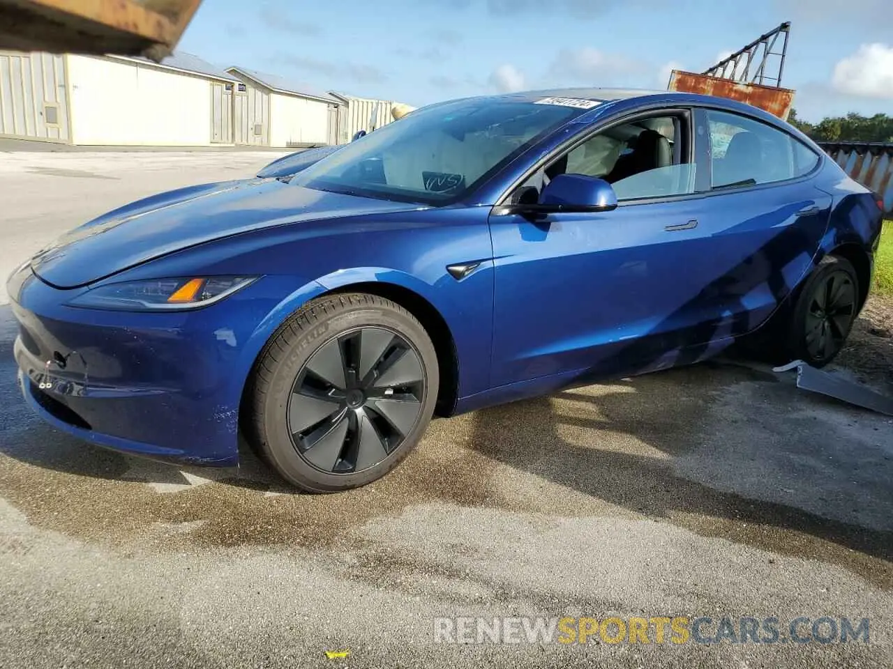 1 Photograph of a damaged car 5YJ3E1EB2RF759018 TESLA MODEL 3 2024