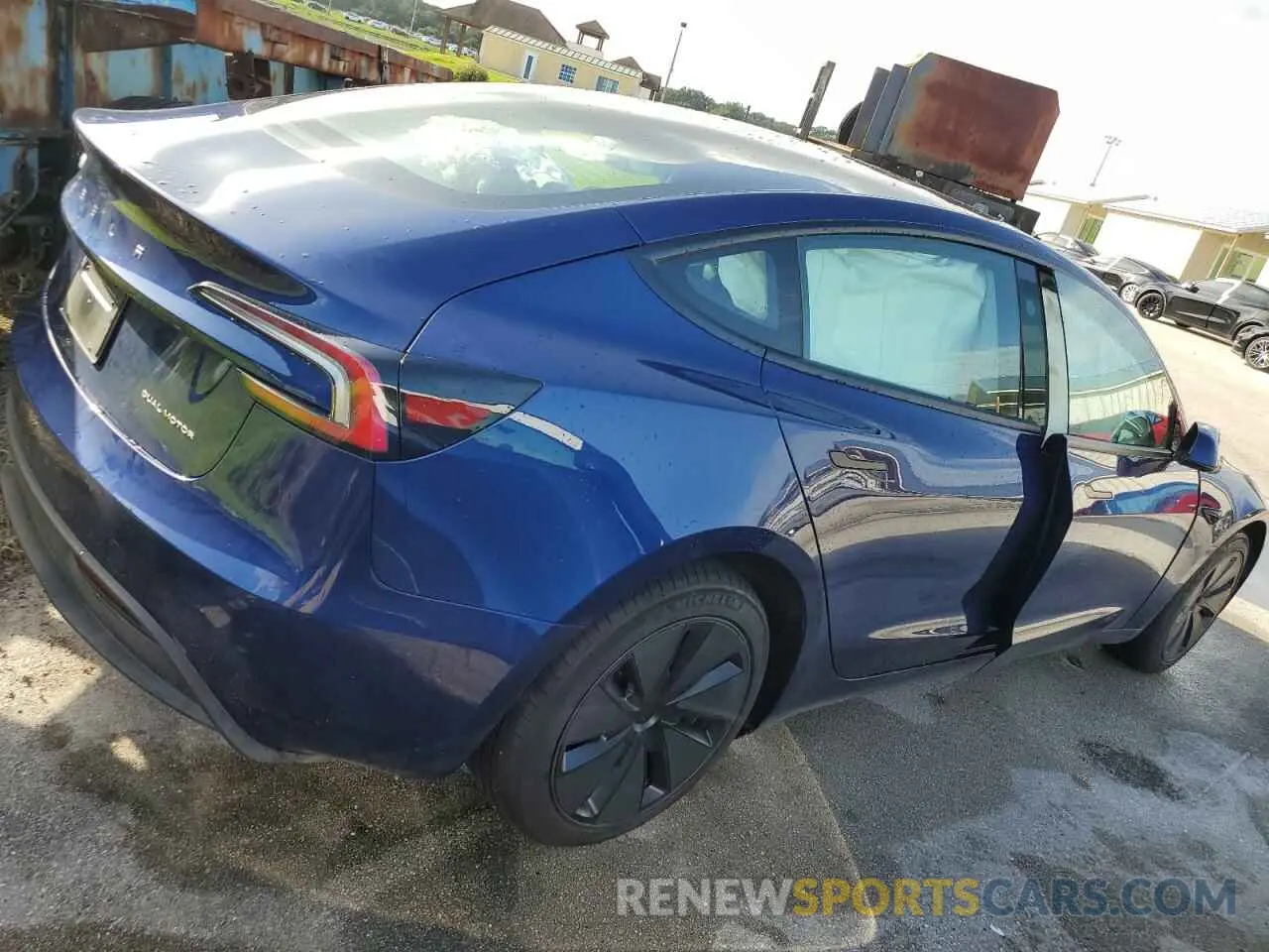 3 Photograph of a damaged car 5YJ3E1EB2RF759018 TESLA MODEL 3 2024