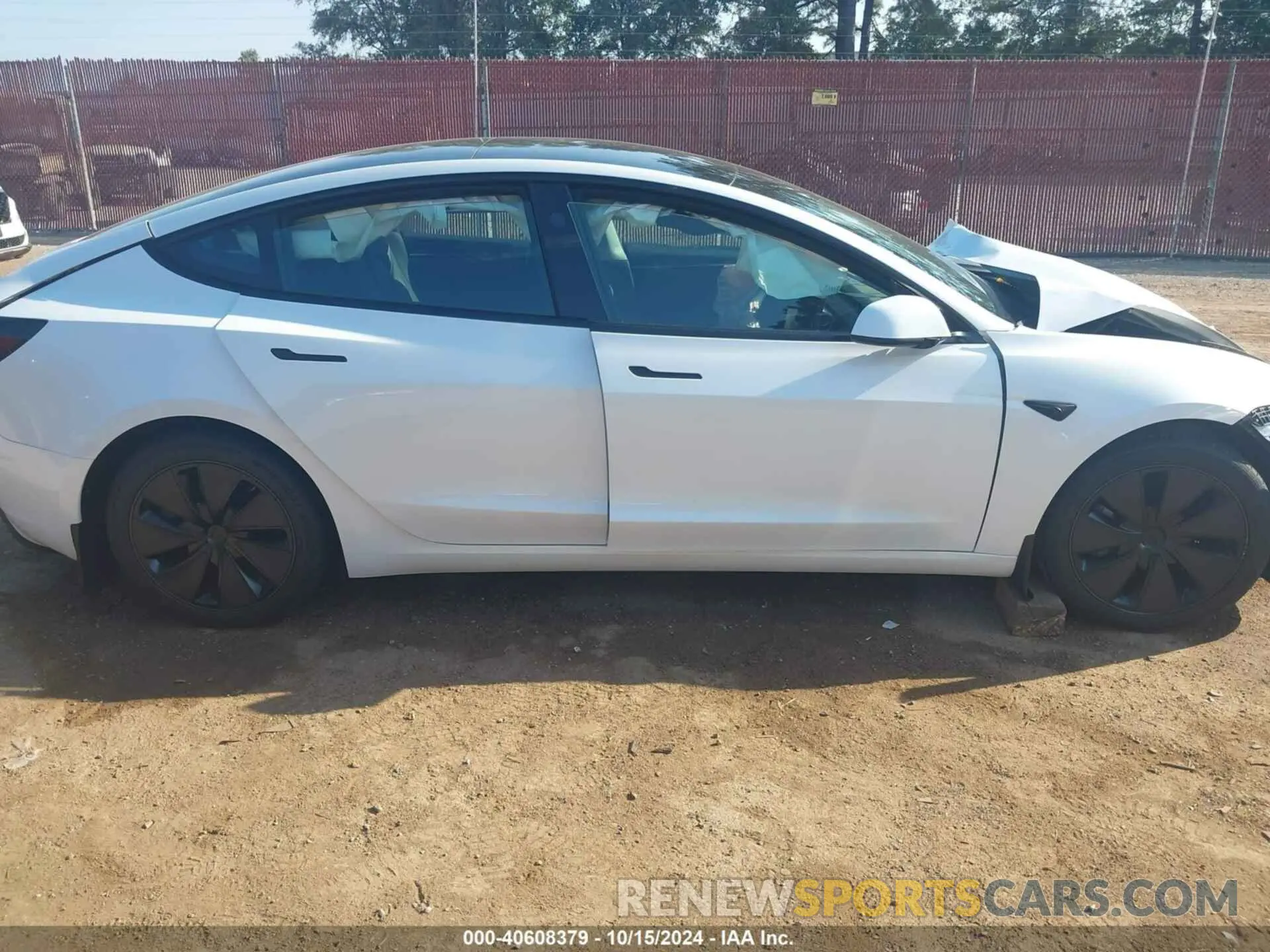 13 Photograph of a damaged car 5YJ3E1EB2RF796263 TESLA MODEL 3 2024