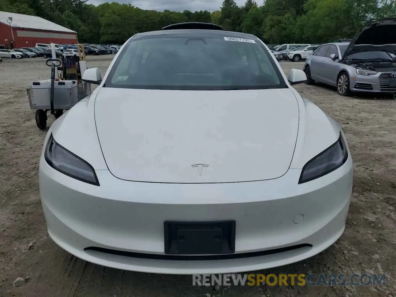 5 Photograph of a damaged car 5YJ3E1EB2RF797302 TESLA MODEL 3 2024