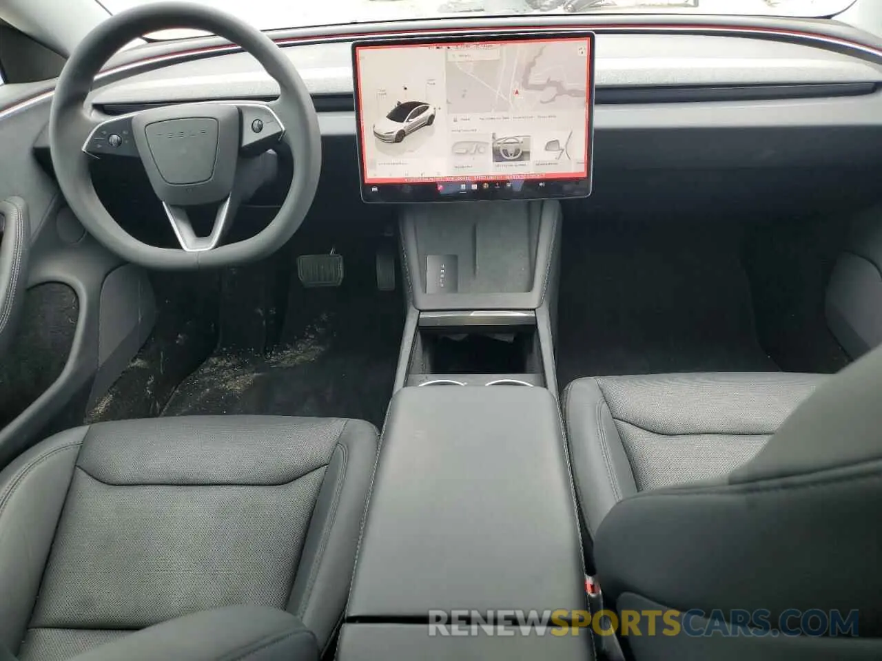 8 Photograph of a damaged car 5YJ3E1EB2RF797302 TESLA MODEL 3 2024