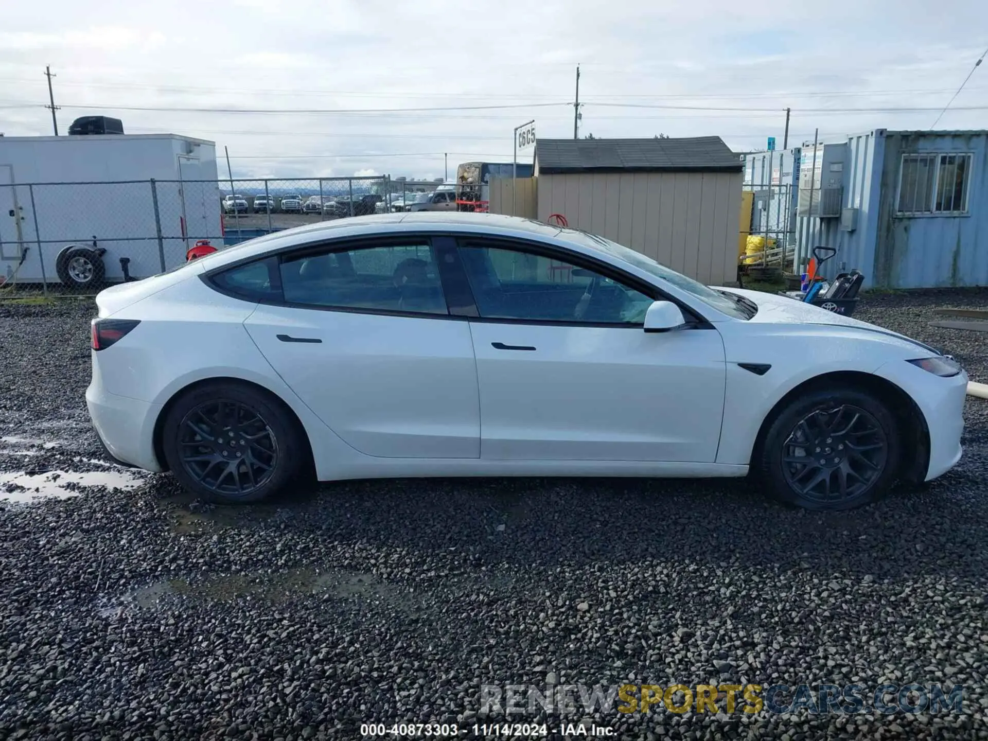 12 Photograph of a damaged car 5YJ3E1EB2RF799986 TESLA MODEL 3 2024
