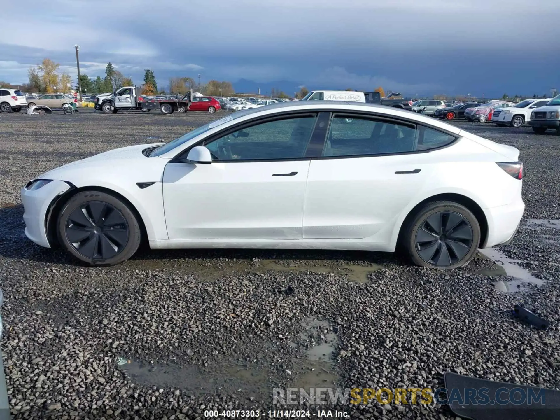 13 Photograph of a damaged car 5YJ3E1EB2RF799986 TESLA MODEL 3 2024