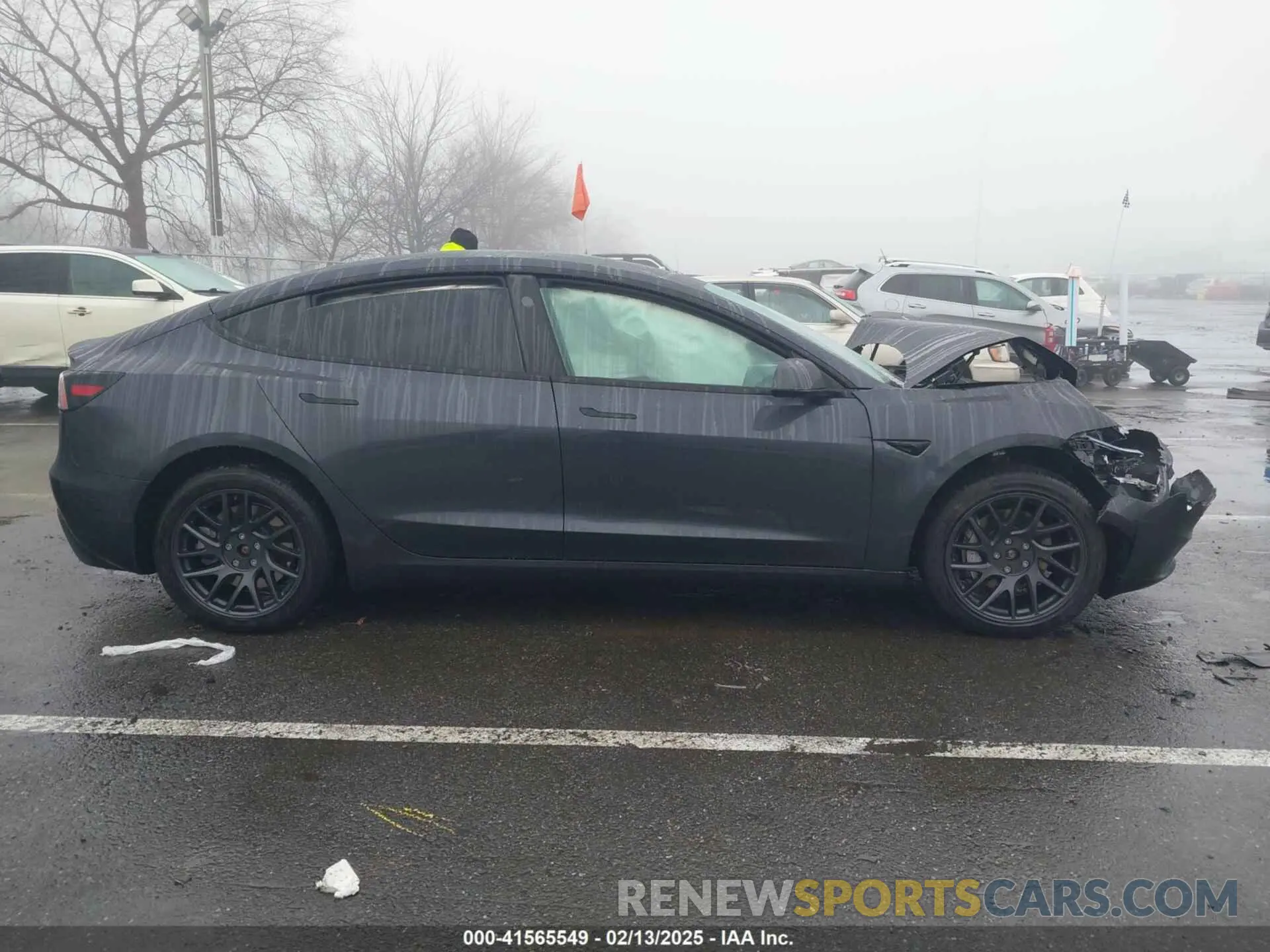 12 Photograph of a damaged car 5YJ3E1EB2RF815376 TESLA MODEL 3 2024