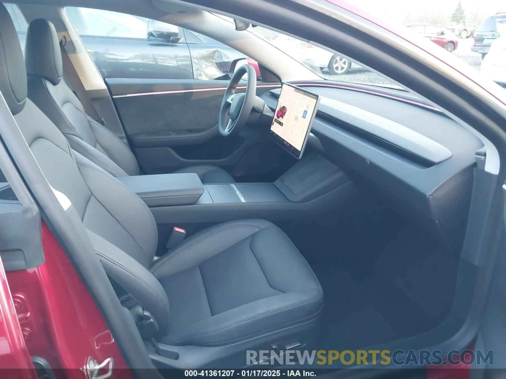 5 Photograph of a damaged car 5YJ3E1EB2RF816141 TESLA MODEL 3 2024