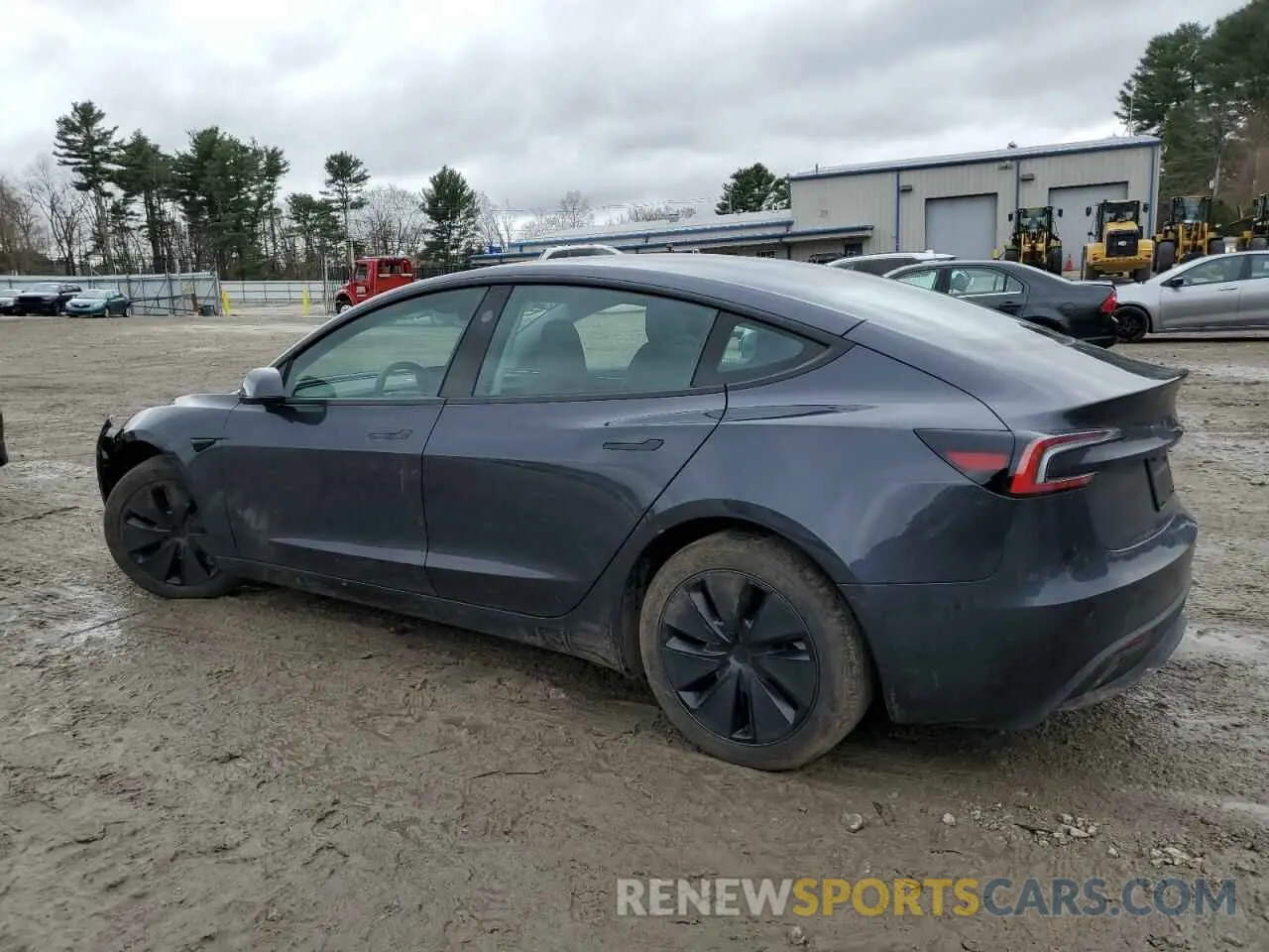 2 Photograph of a damaged car 5YJ3E1EB2RF816463 TESLA MODEL 3 2024
