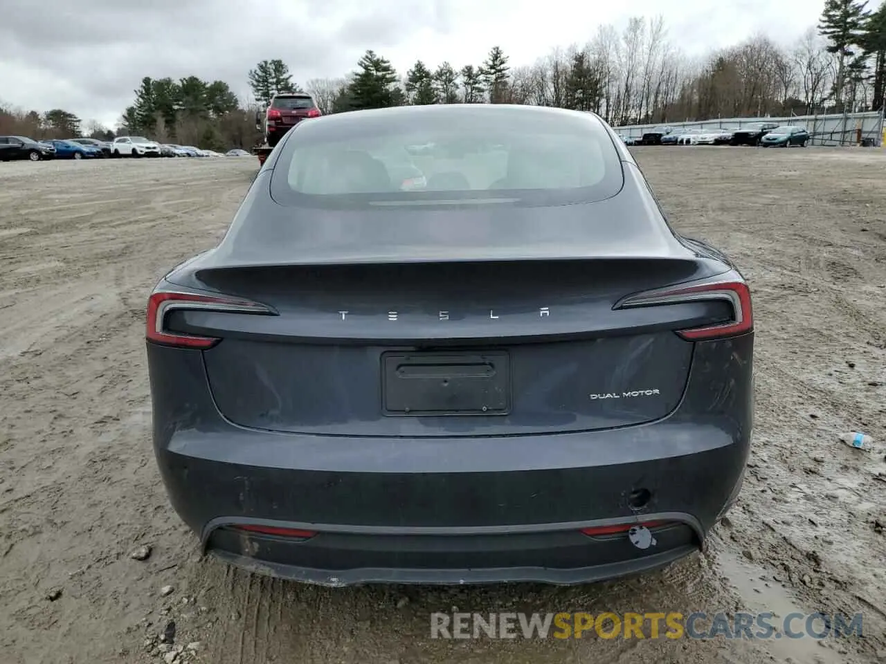 6 Photograph of a damaged car 5YJ3E1EB2RF816463 TESLA MODEL 3 2024