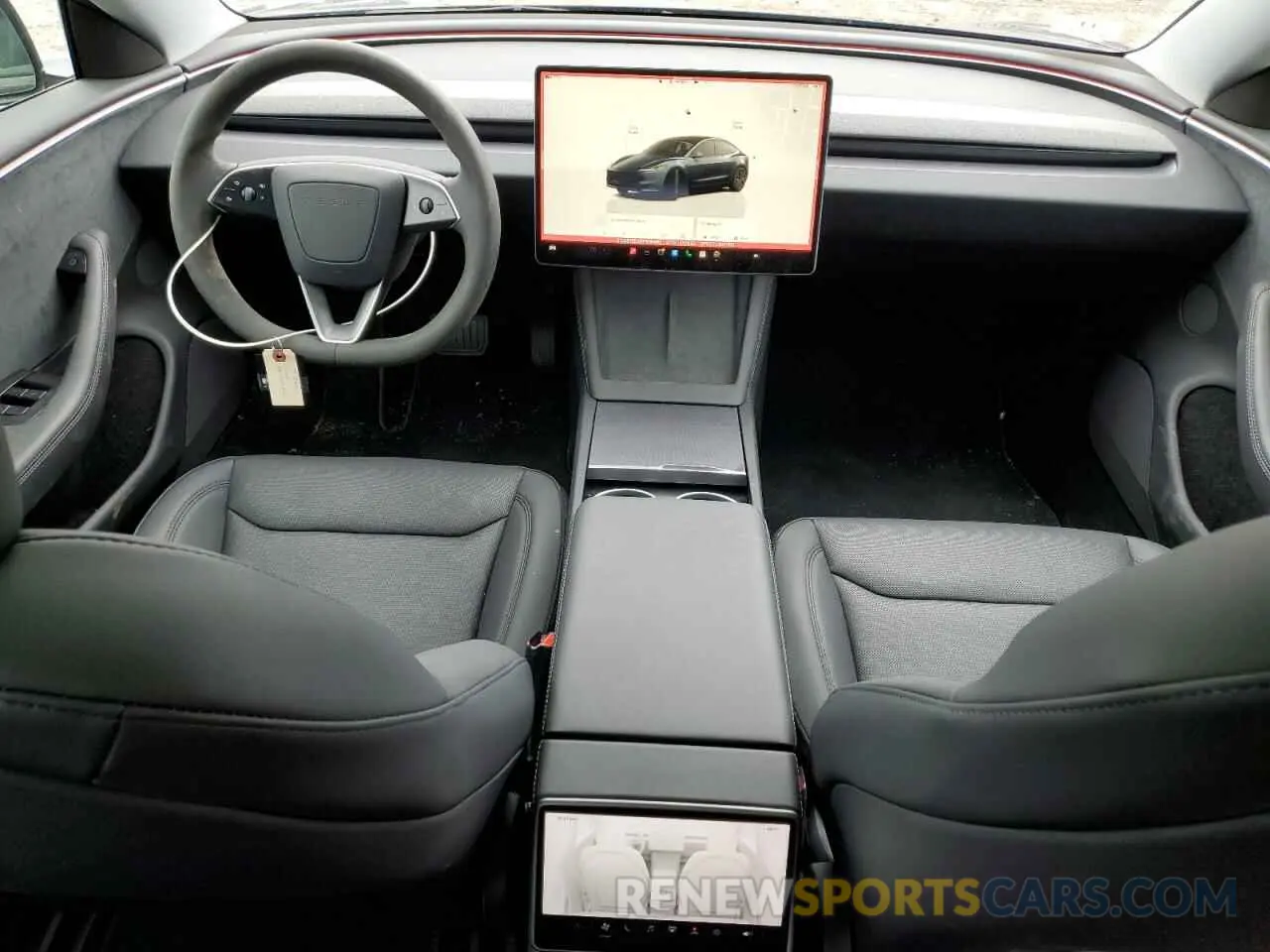 8 Photograph of a damaged car 5YJ3E1EB2RF816463 TESLA MODEL 3 2024