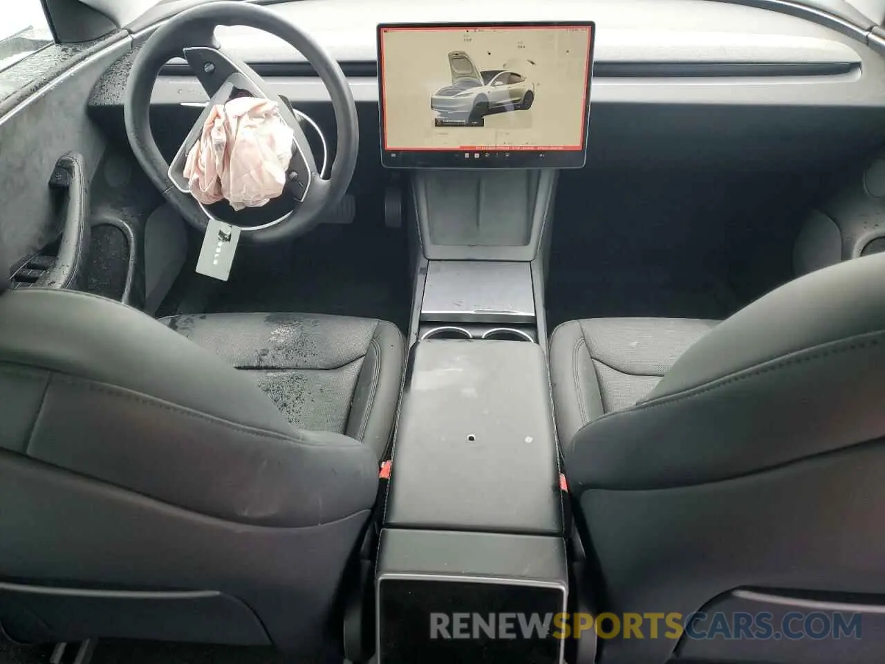 8 Photograph of a damaged car 5YJ3E1EB2RF819623 TESLA MODEL 3 2024