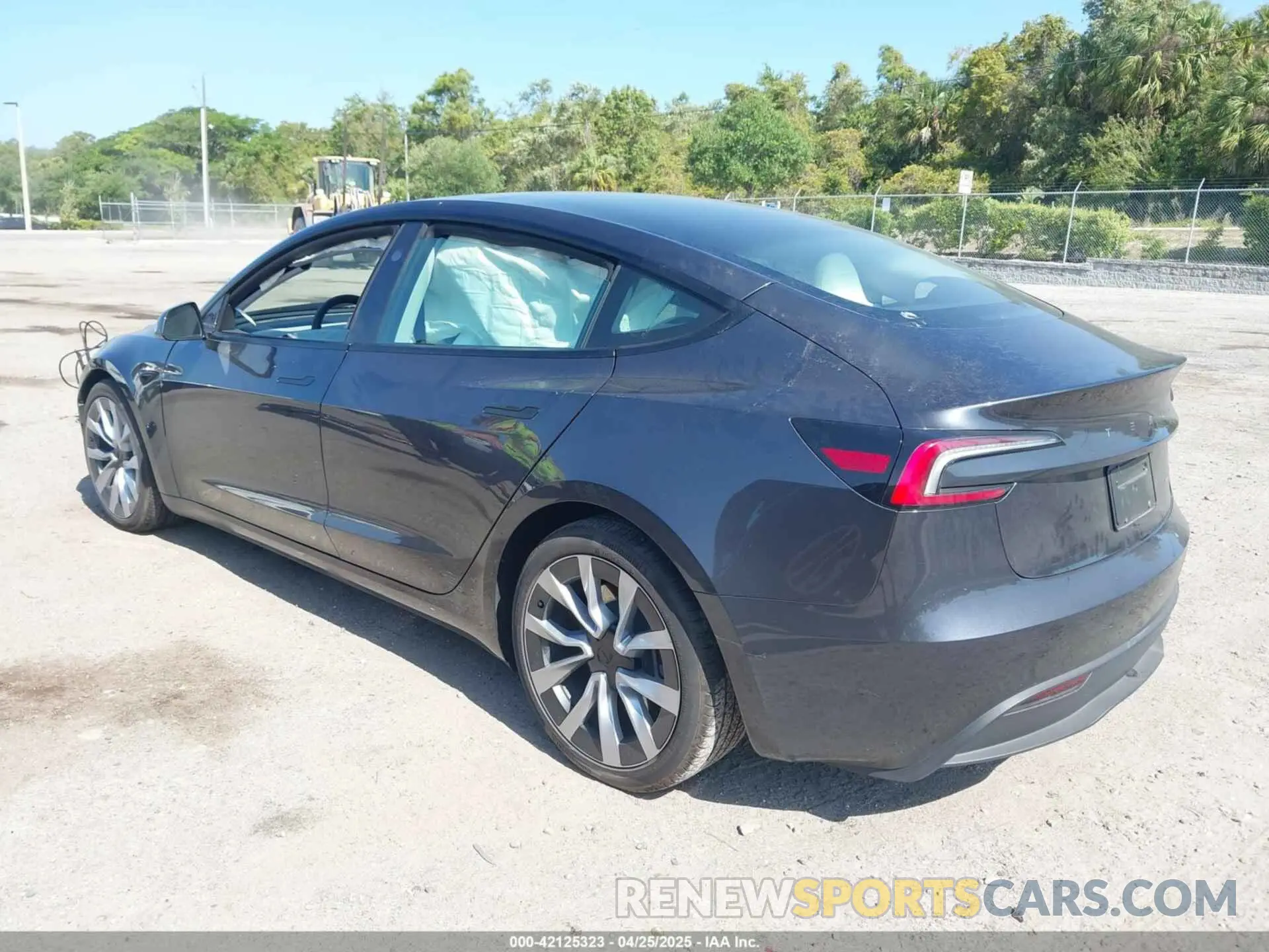 3 Photograph of a damaged car 5YJ3E1EB2RF832663 TESLA MODEL 3 2024