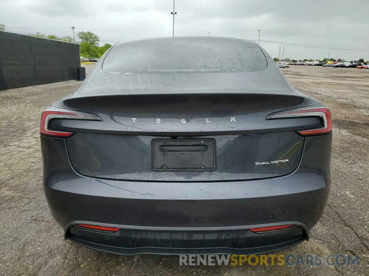 6 Photograph of a damaged car 5YJ3E1EB3RF721930 TESLA MODEL 3 2024