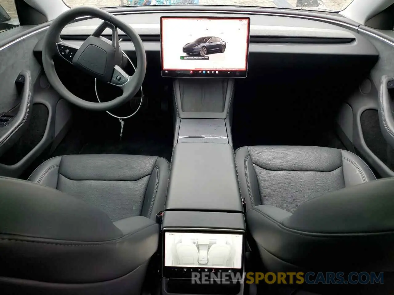 8 Photograph of a damaged car 5YJ3E1EB3RF721930 TESLA MODEL 3 2024