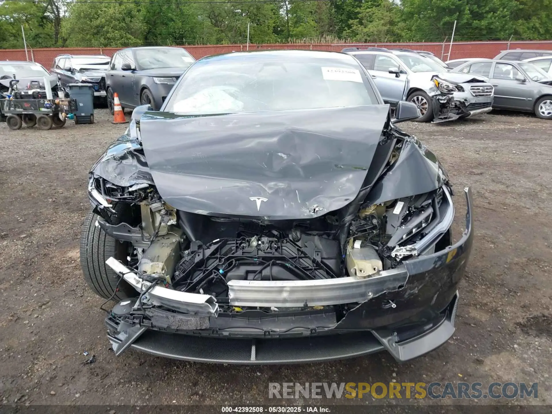 12 Photograph of a damaged car 5YJ3E1EB3RF729817 TESLA MODEL 3 2024
