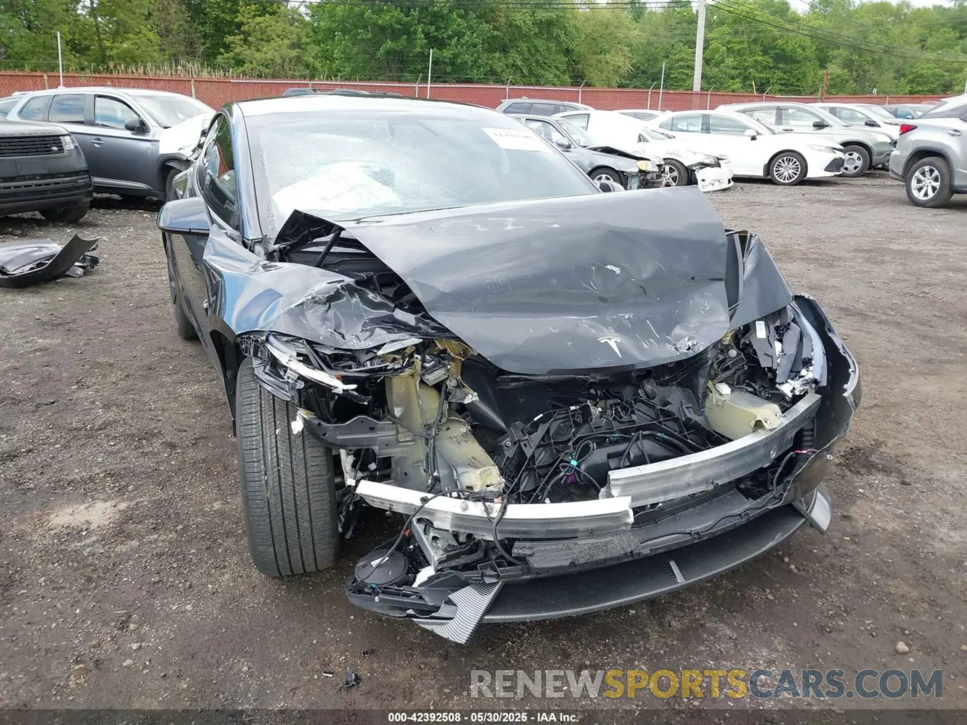 19 Photograph of a damaged car 5YJ3E1EB3RF729817 TESLA MODEL 3 2024